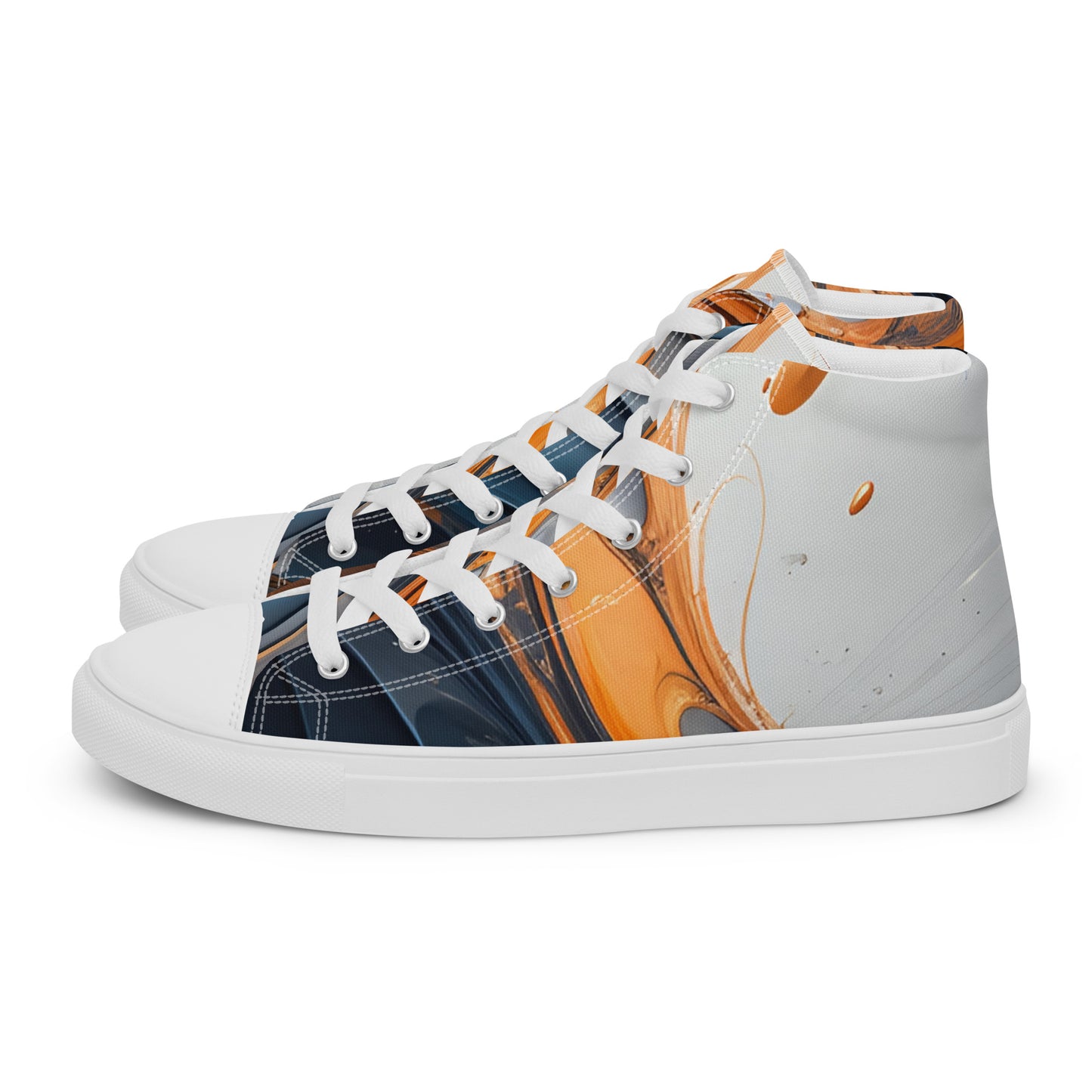 Men’s high top canvas shoes