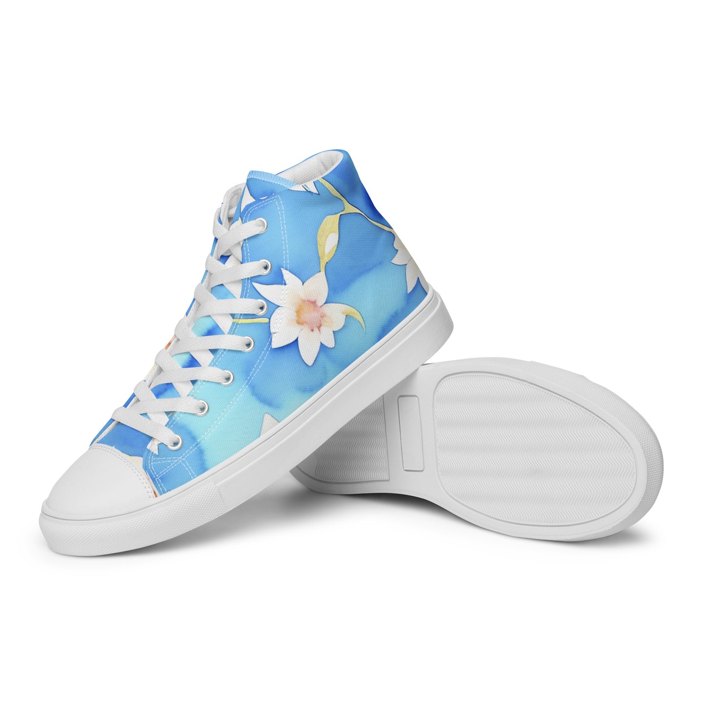 Men’s high top canvas shoes