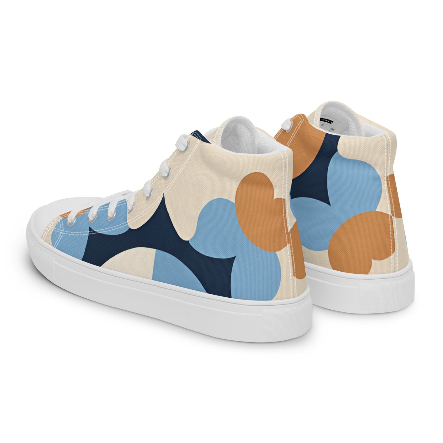 Men’s high top canvas shoes