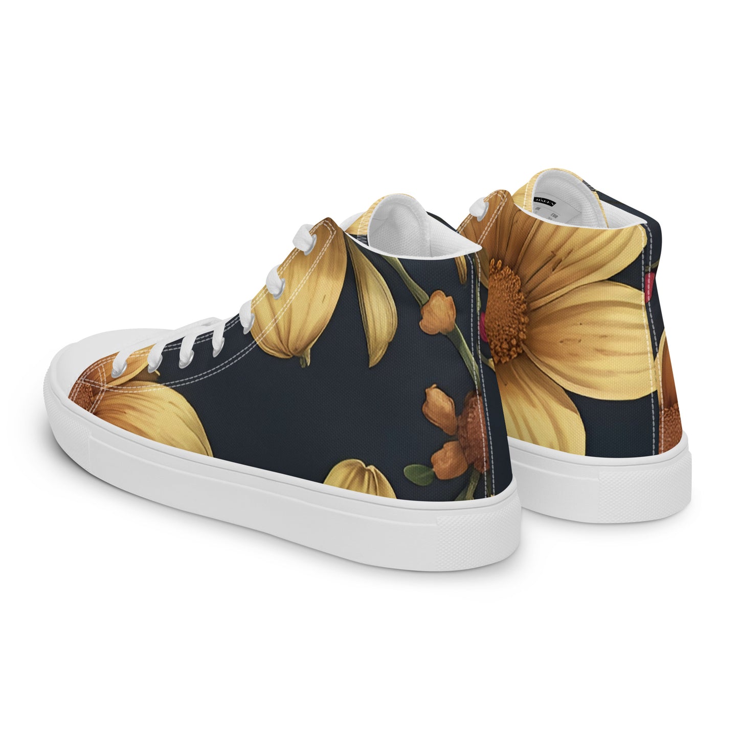 Men’s high top canvas shoes