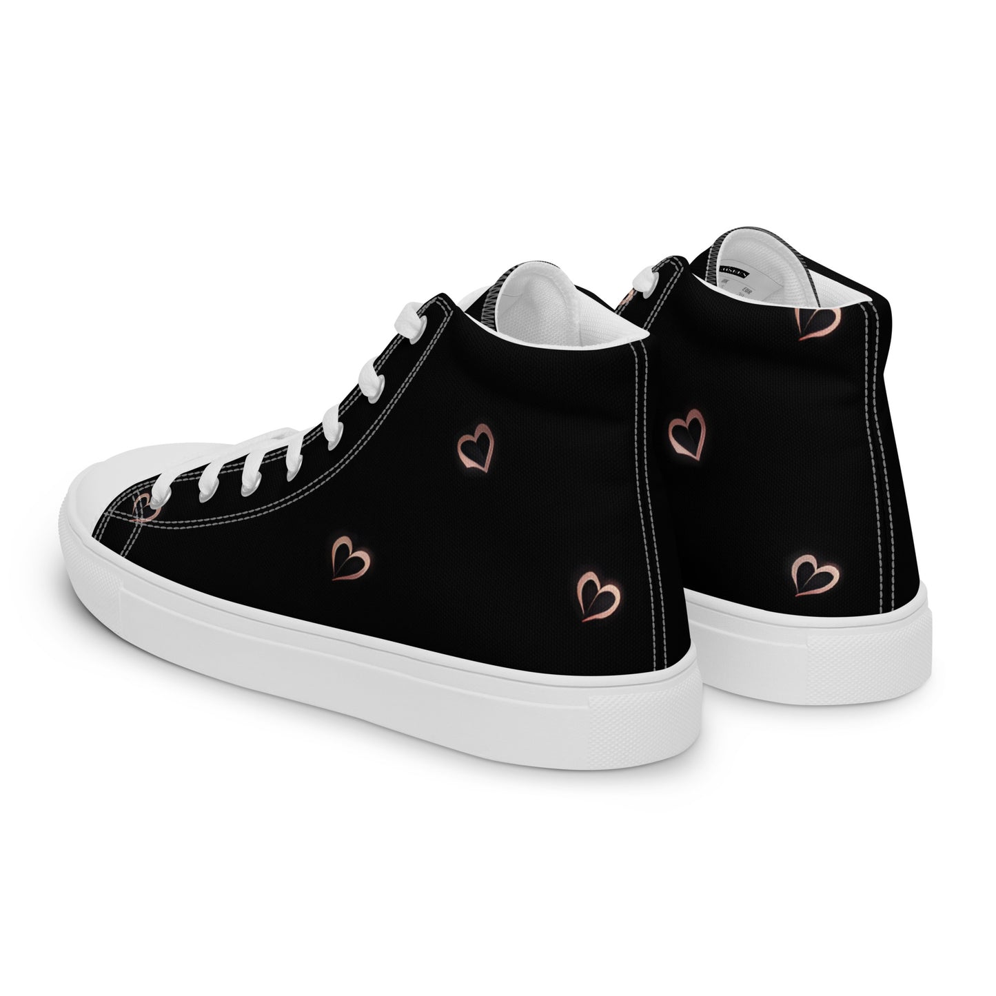 Men’s high top canvas shoes