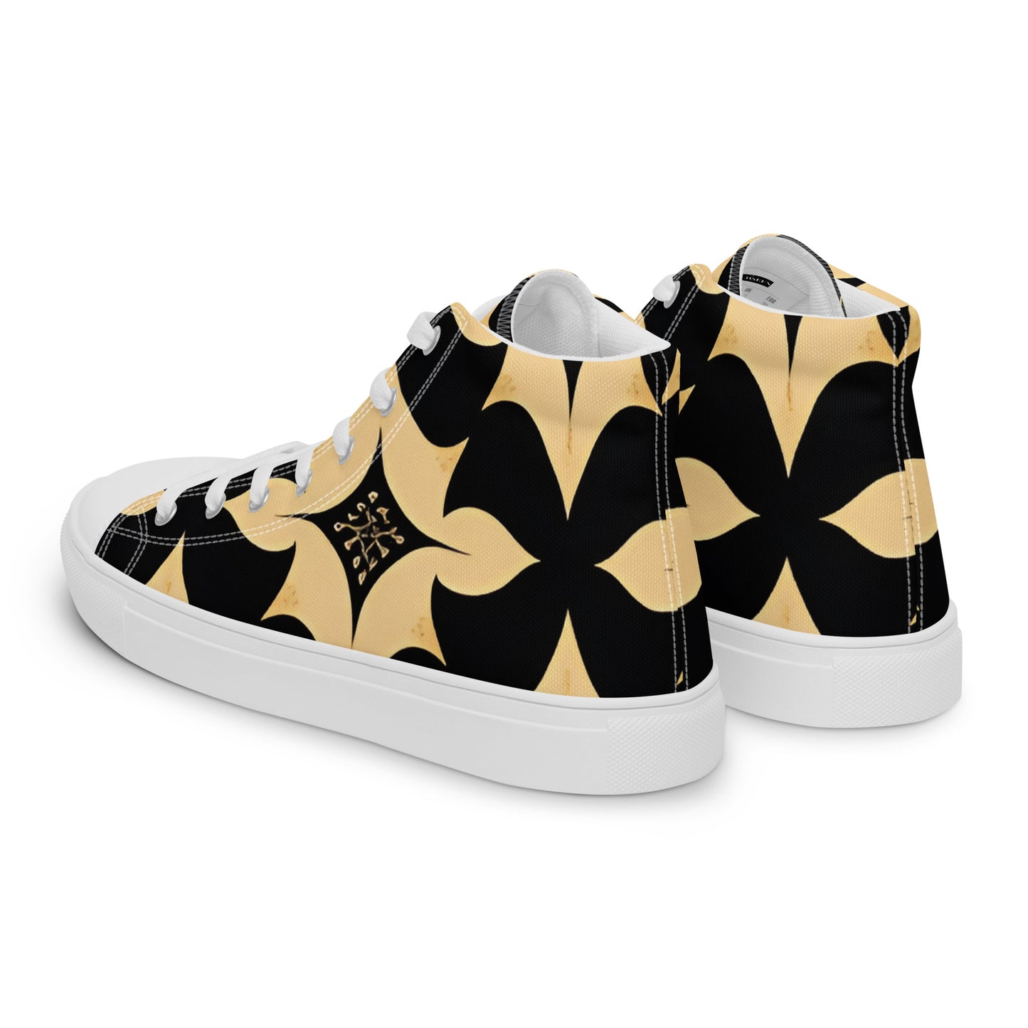 Men’s high top canvas shoes