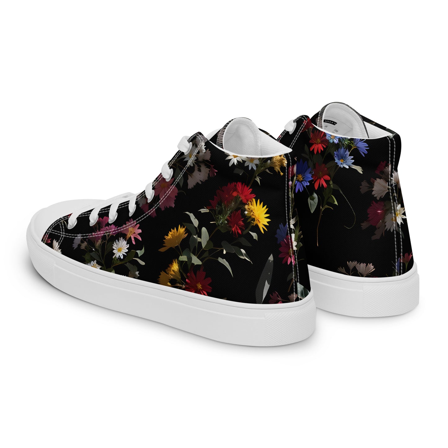 Men’s high top canvas shoes