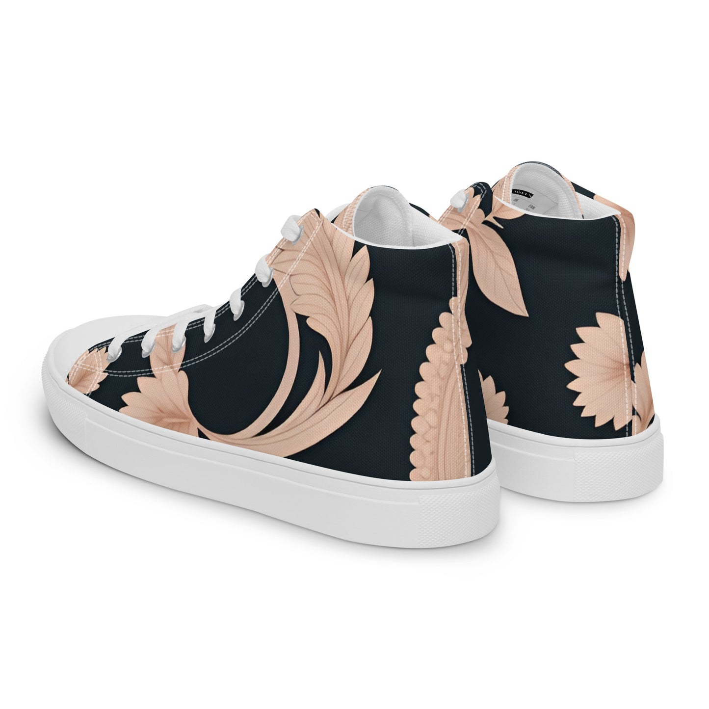 Men’s high top canvas shoes