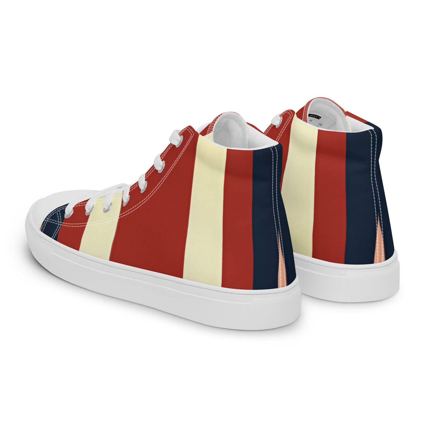 Men’s high top canvas shoes