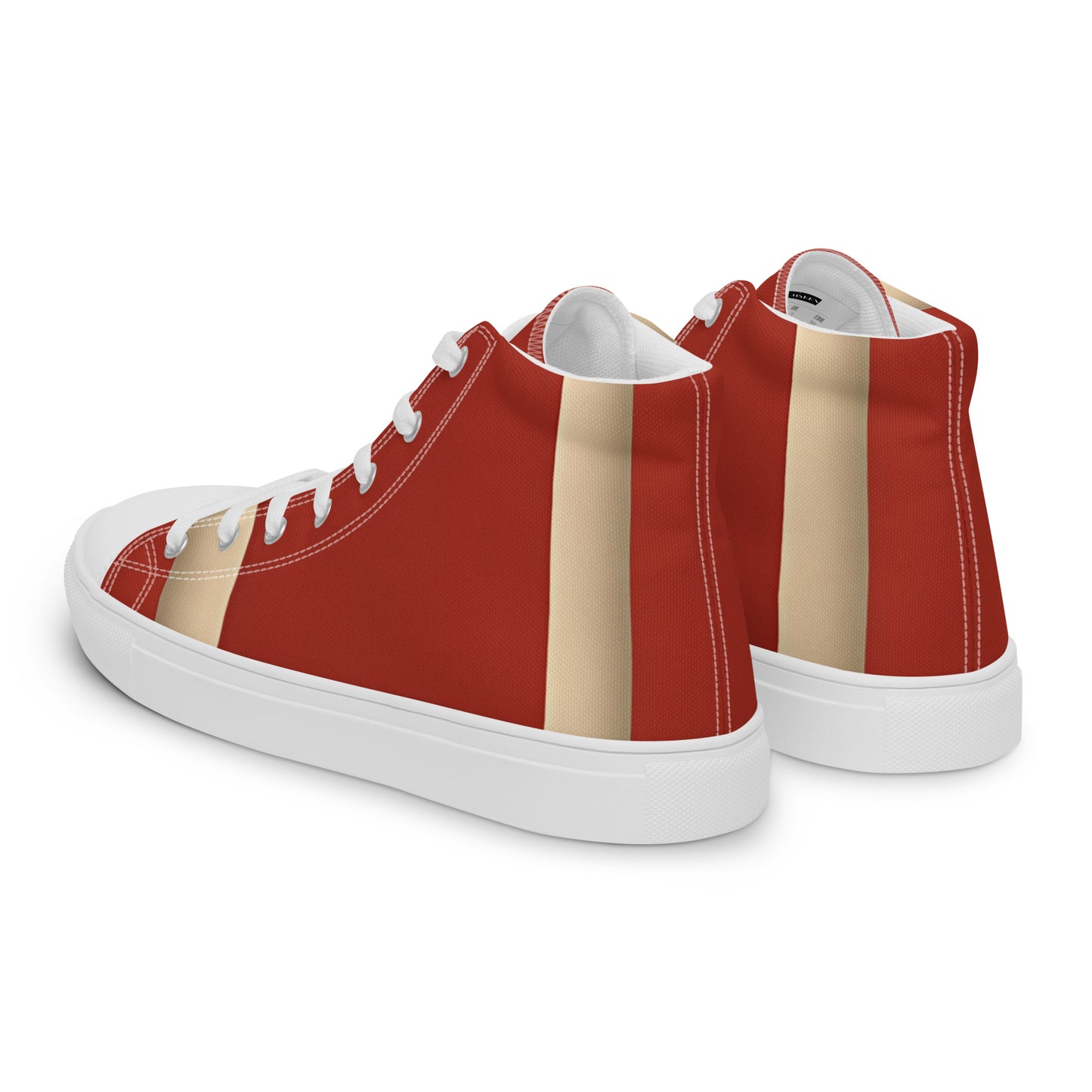 Men’s high top canvas shoes