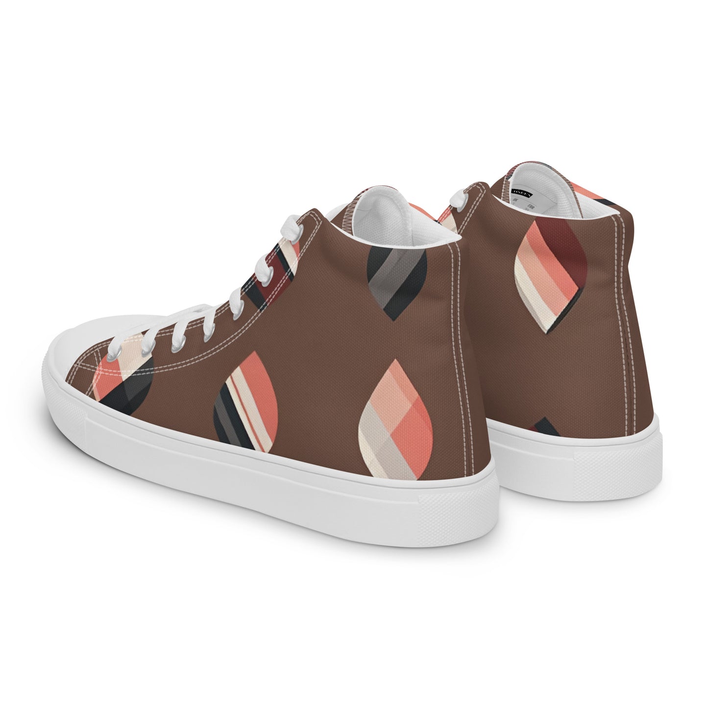 Men’s high top canvas shoes