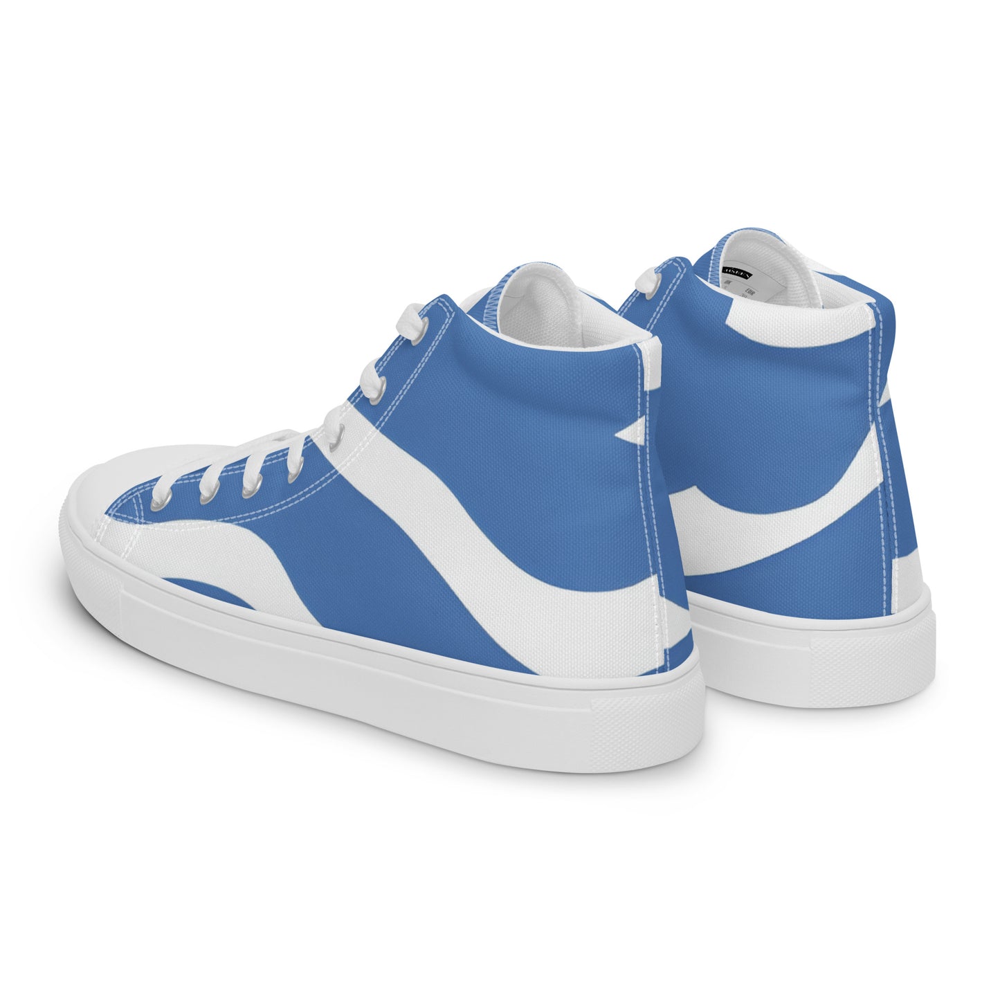 Men’s high top canvas shoes