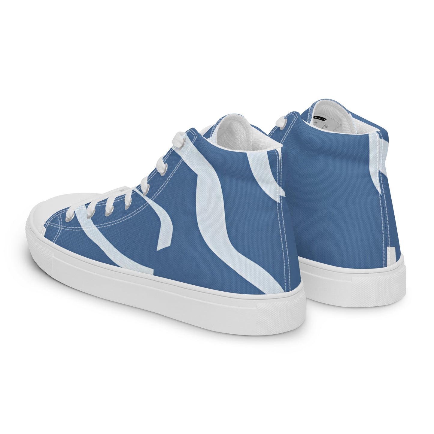 Men’s high top canvas shoes