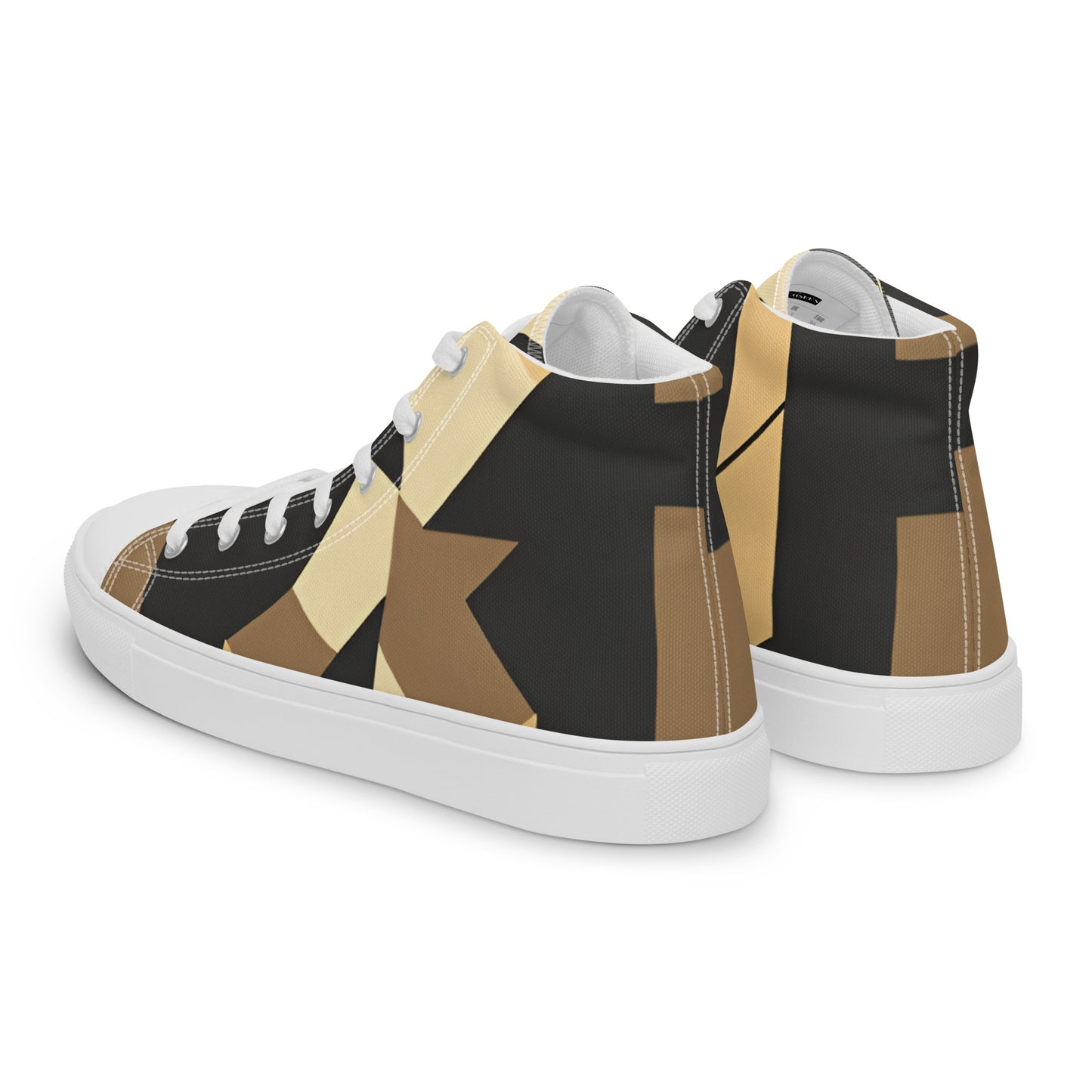 Men’s high top canvas shoes