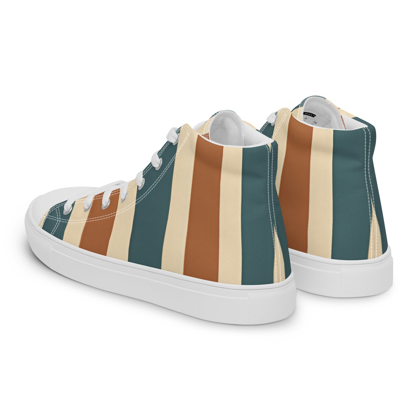 Men’s high top canvas shoes