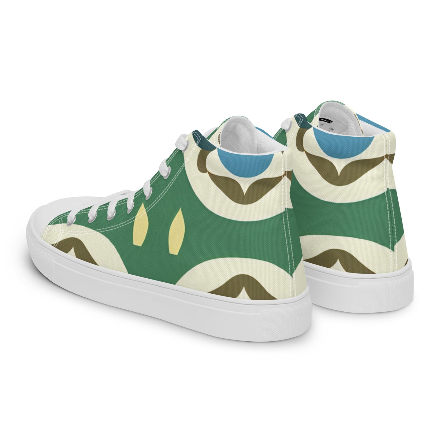 Men’s high top canvas shoes