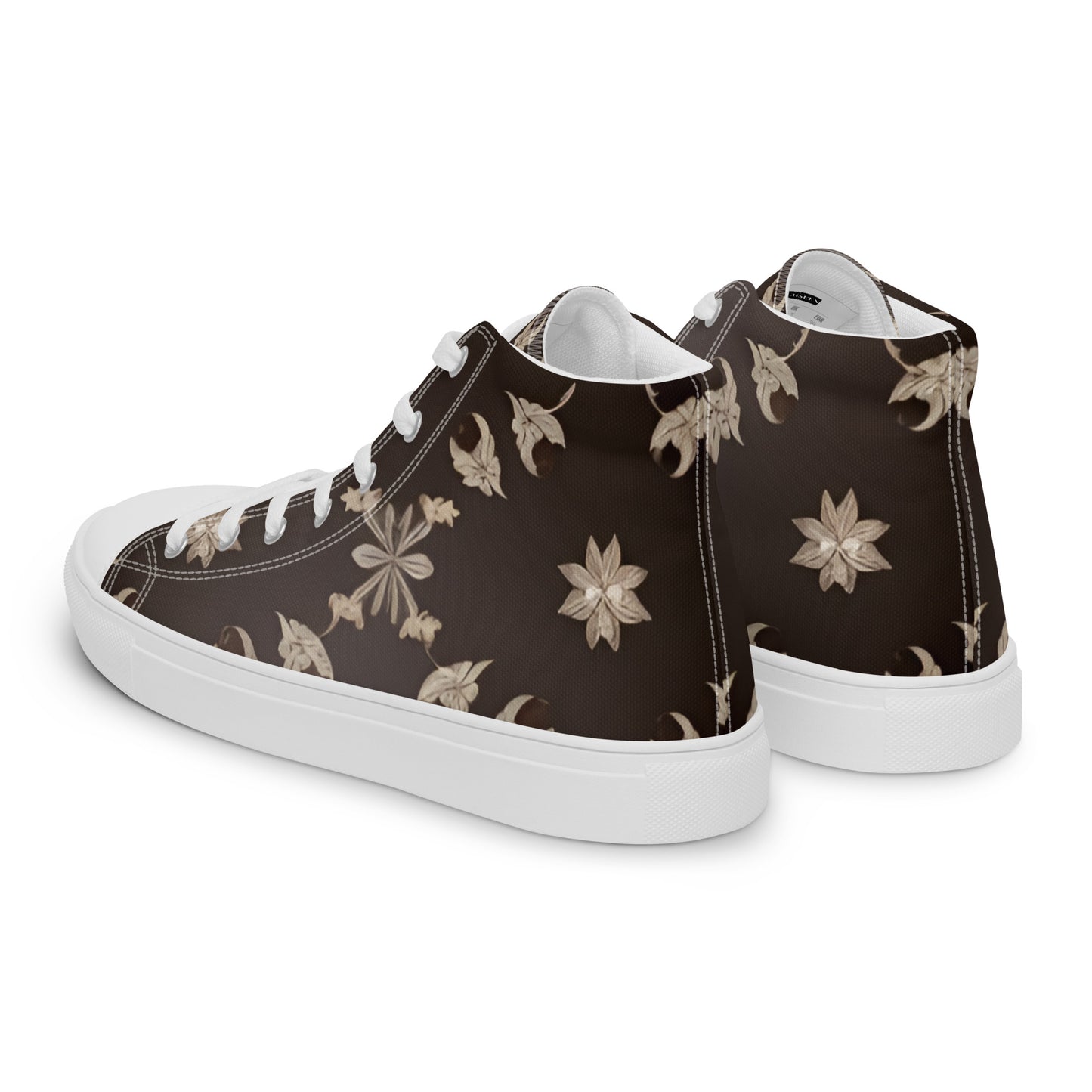 Men’s high top canvas shoes