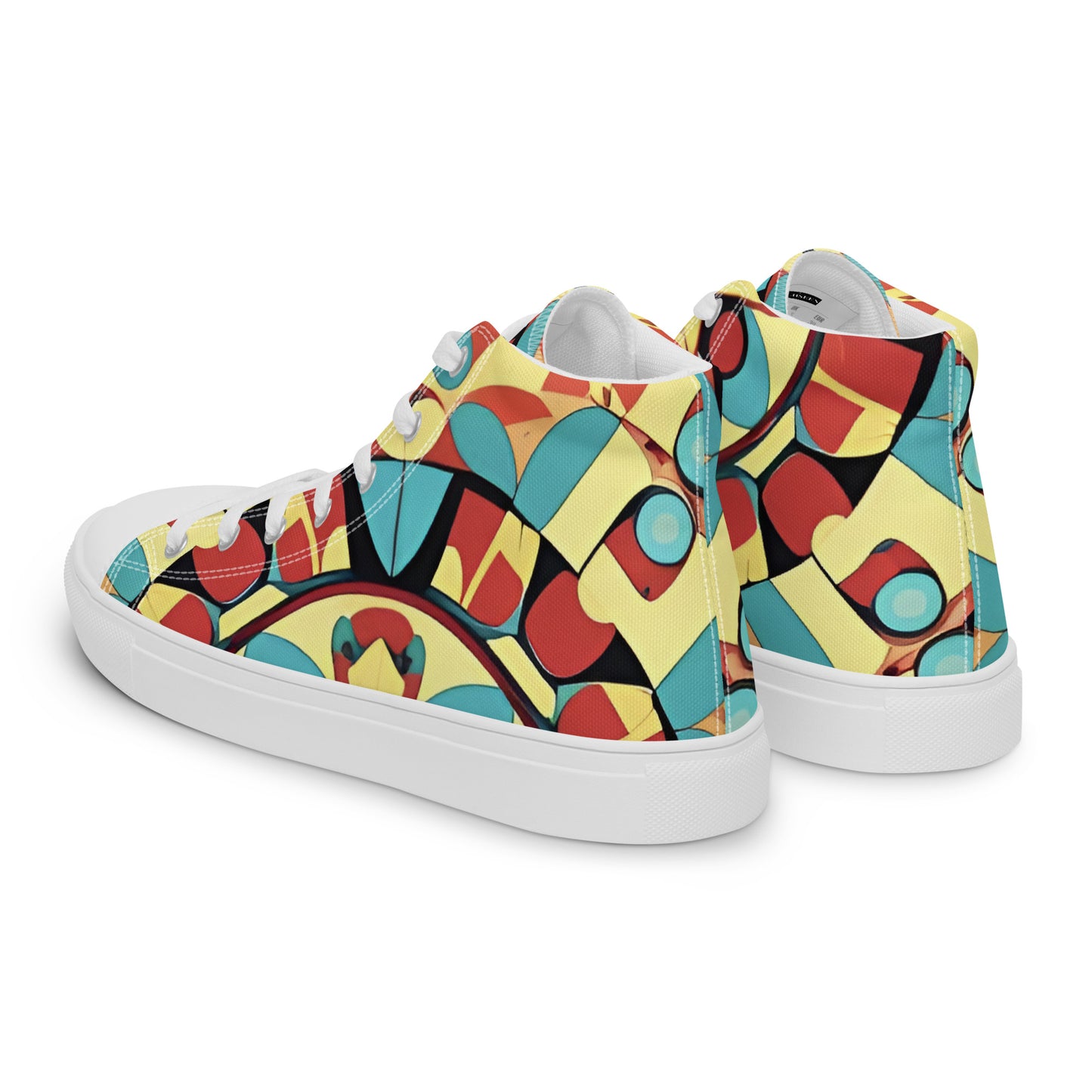 Men’s high top canvas shoes