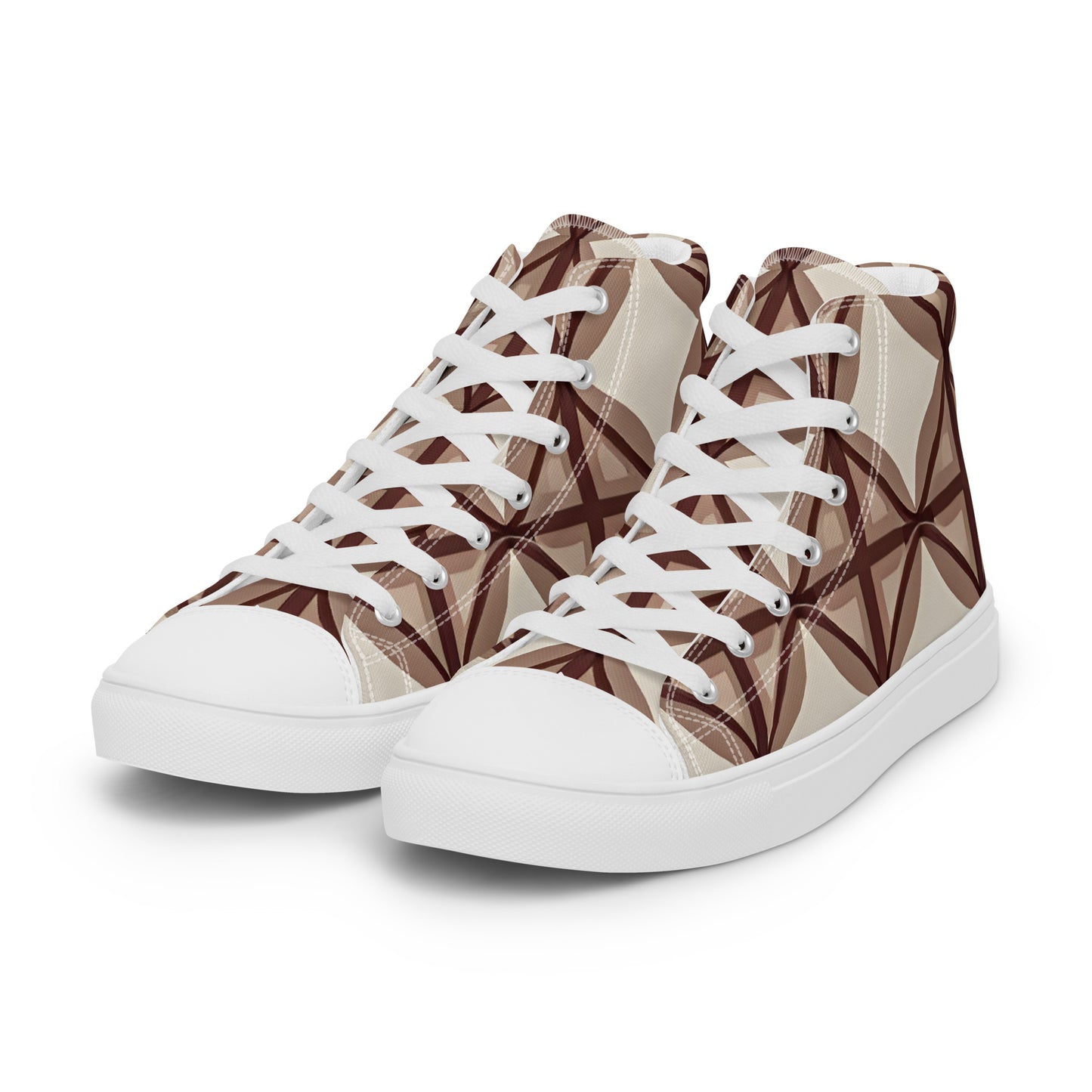 Men’s high top canvas shoes