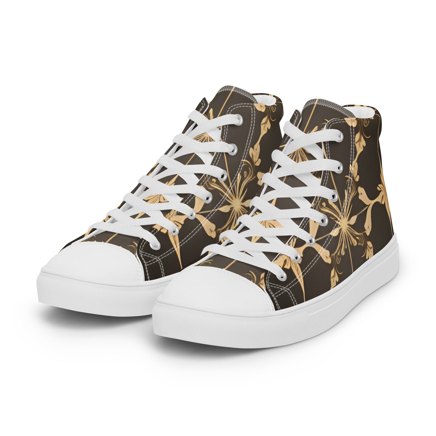 Men’s high top canvas shoes