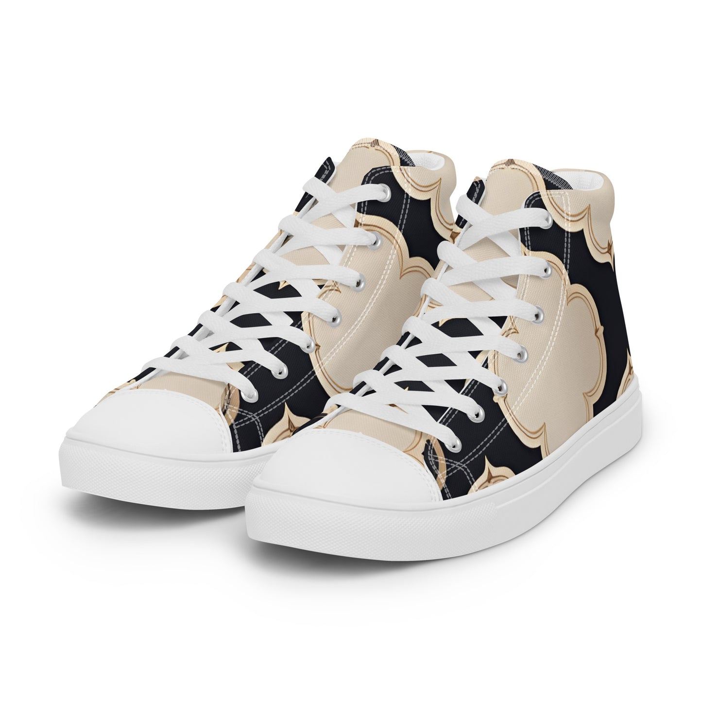 Men’s high top canvas shoes