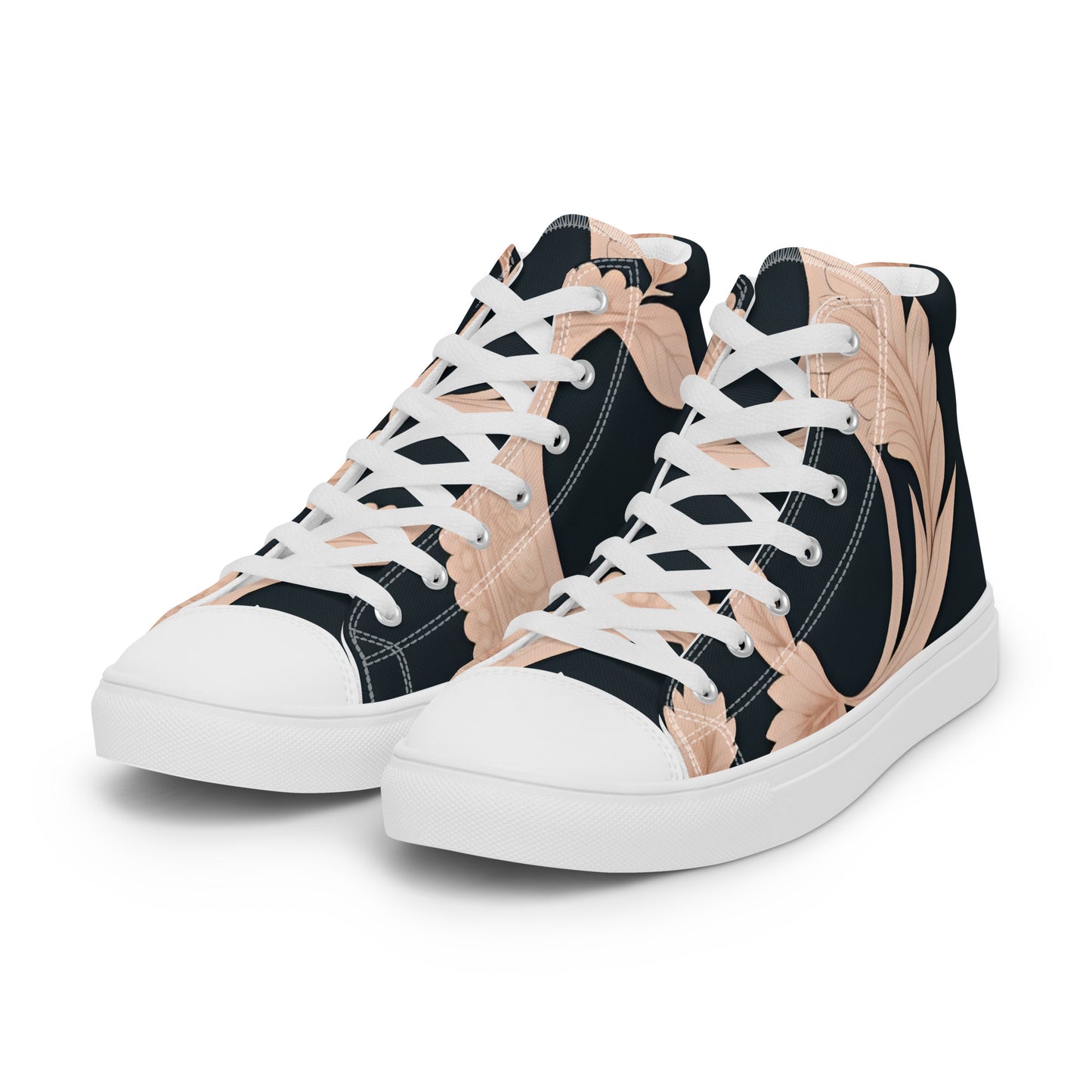 Men’s high top canvas shoes