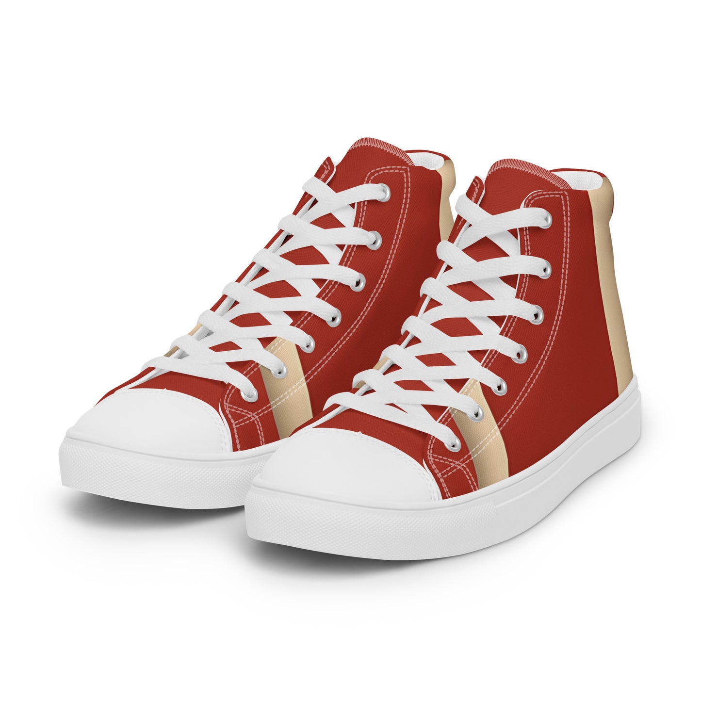 Men’s high top canvas shoes