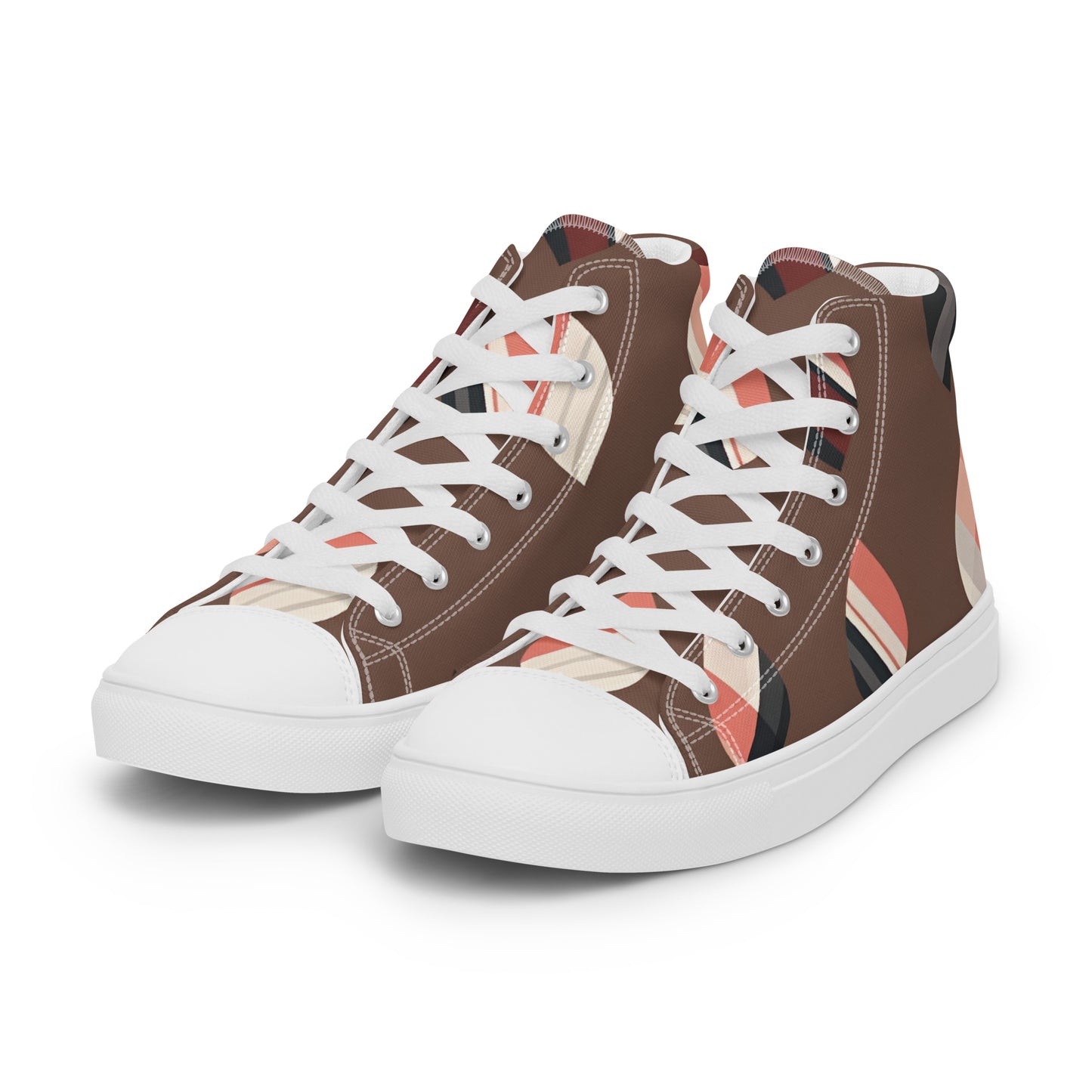 Men’s high top canvas shoes