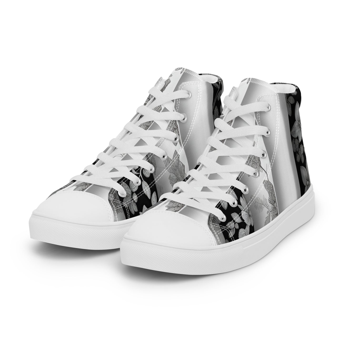 Men’s high top canvas shoes