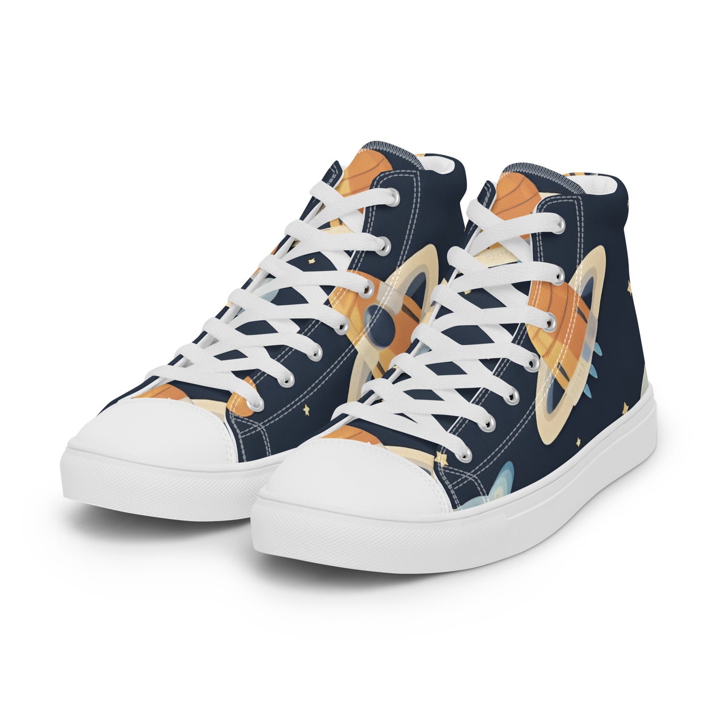 Men’s high top canvas shoes