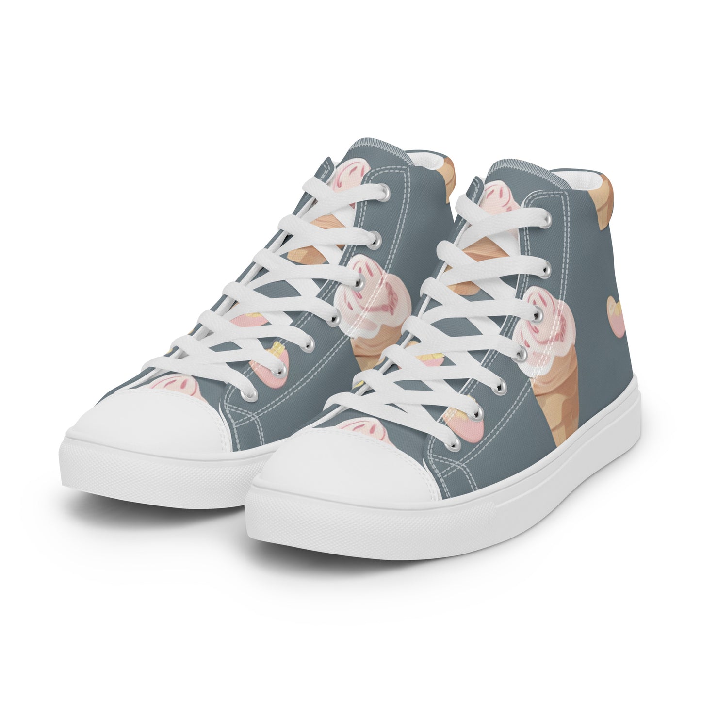 Men’s high top canvas shoes