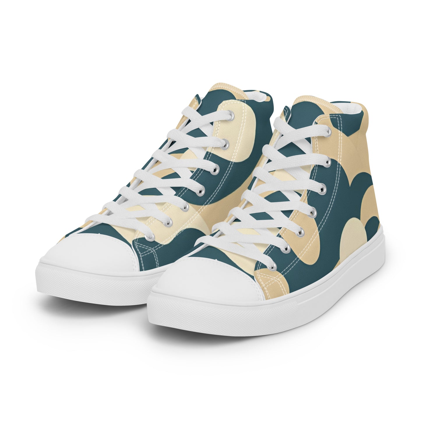 Men’s high top canvas shoes