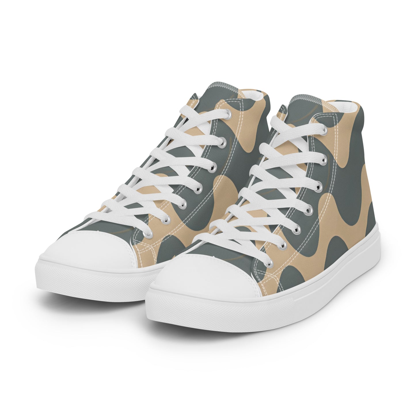 Men’s high top canvas shoes