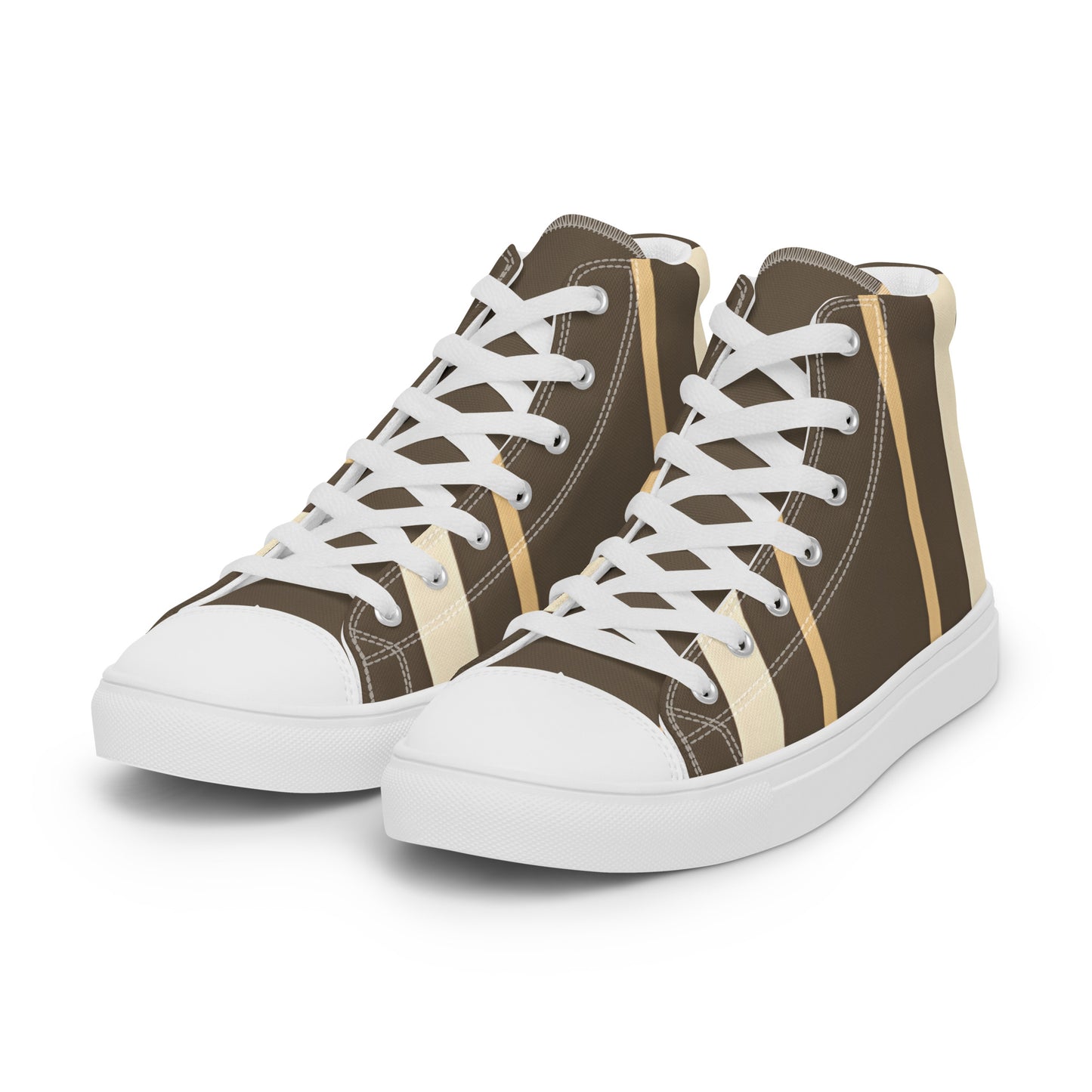 Men’s high top canvas shoes