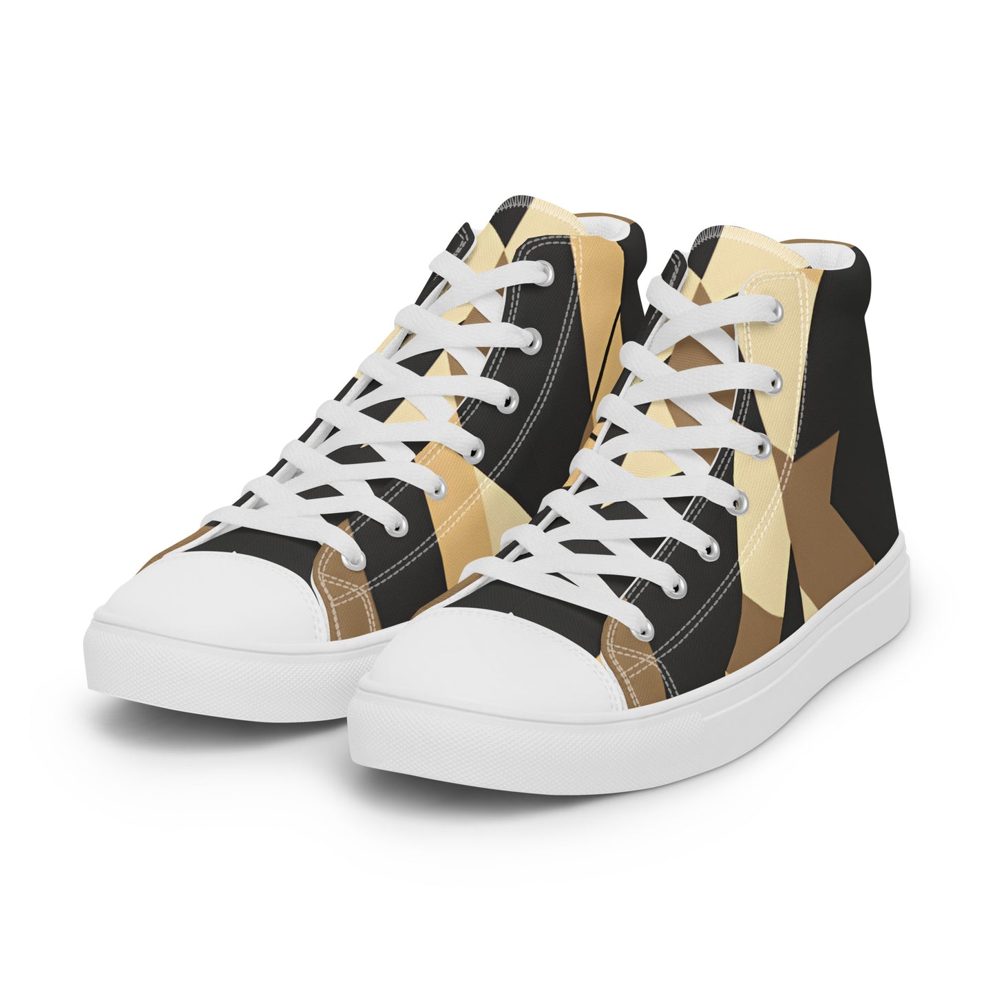 Men’s high top canvas shoes