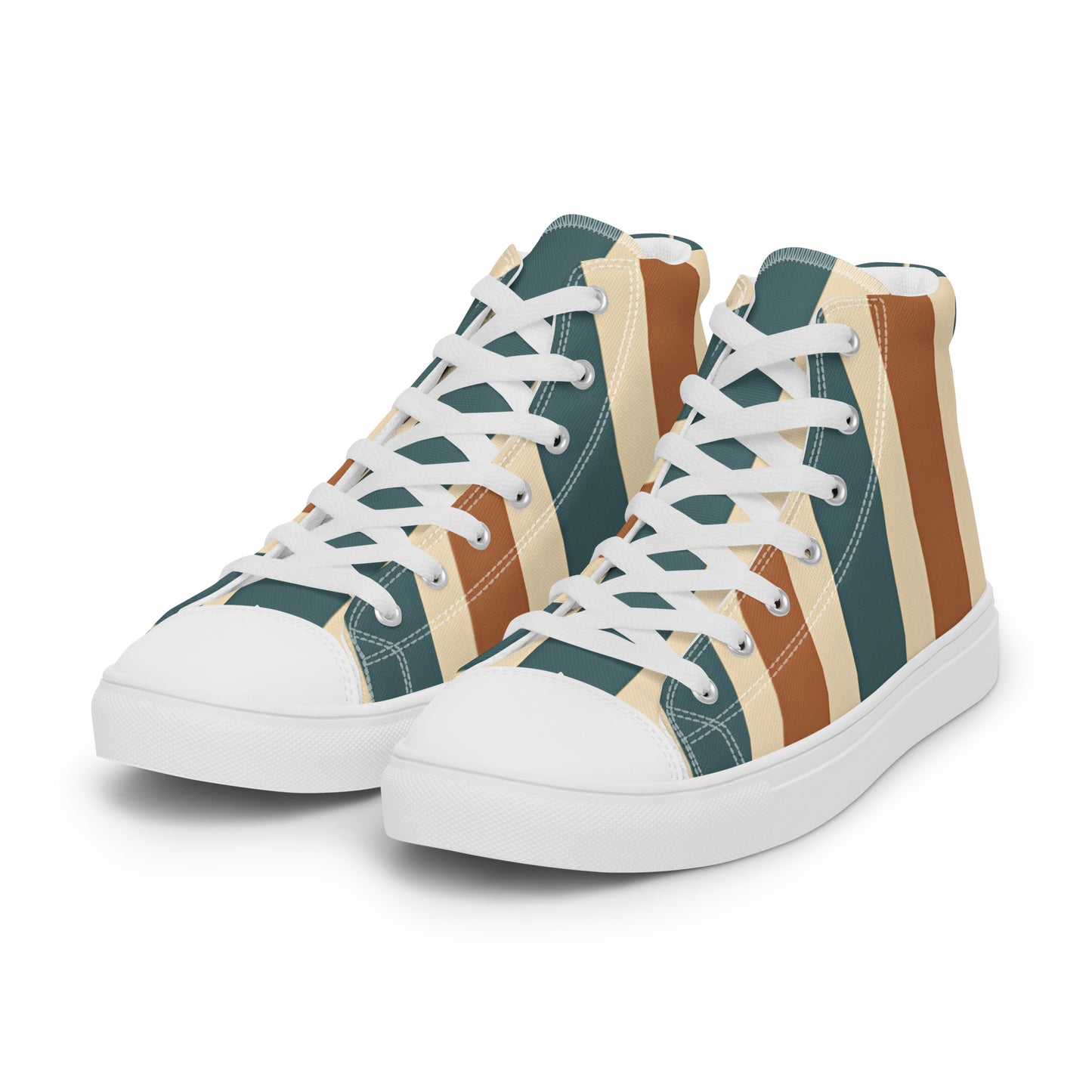 Men’s high top canvas shoes