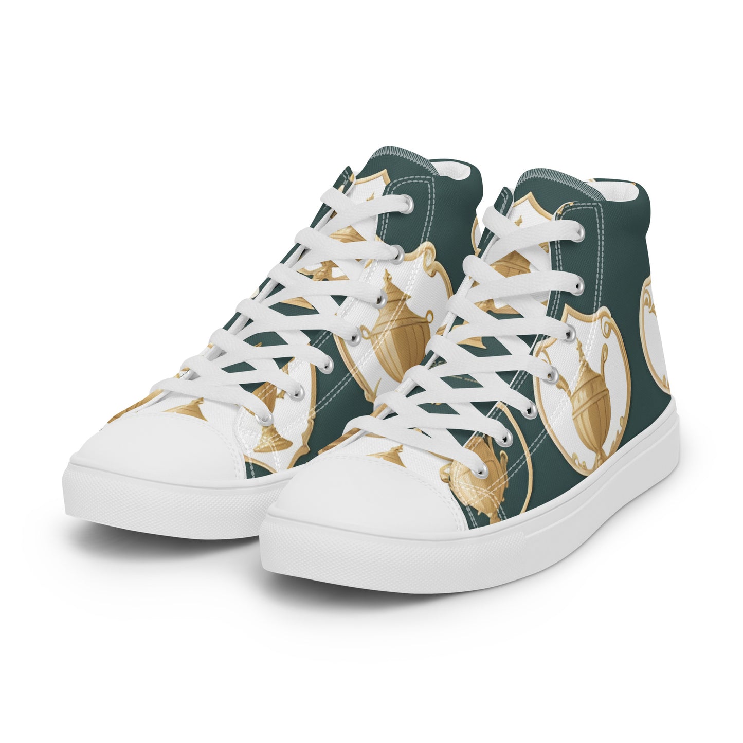 Men’s high top canvas shoes