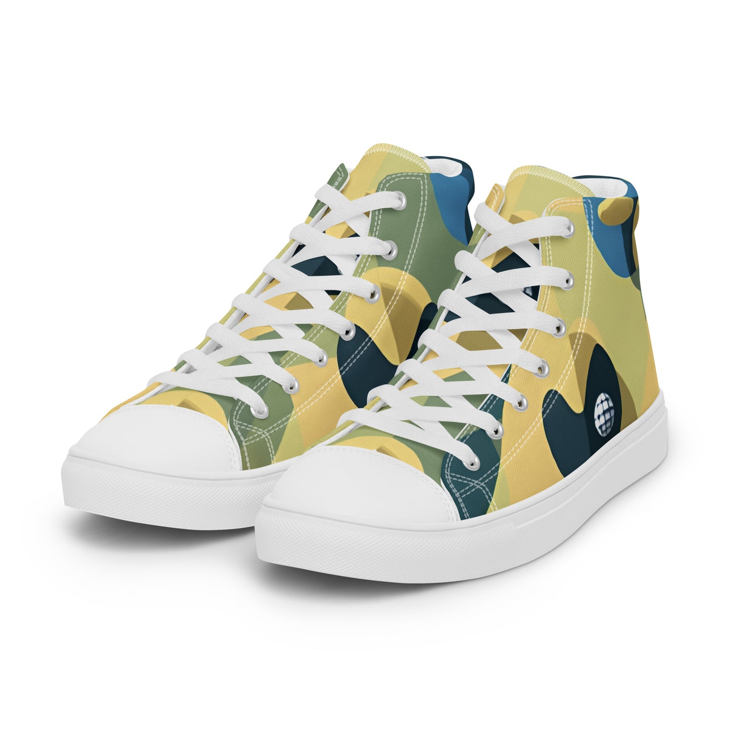 Men’s high top canvas shoes