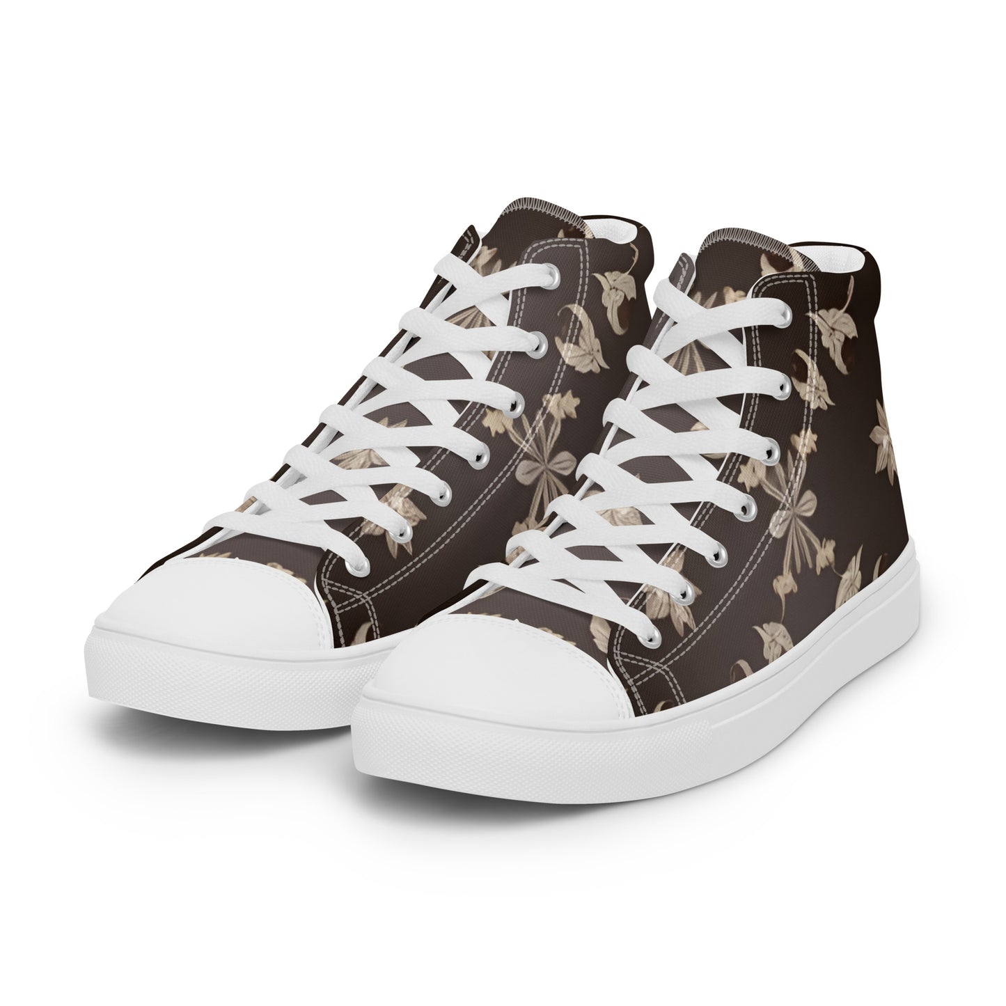 Men’s high top canvas shoes