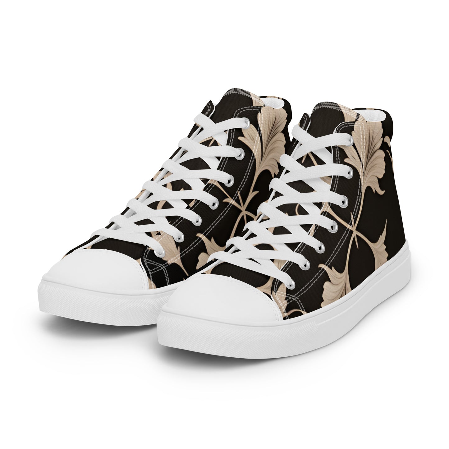 Men’s high top canvas shoes