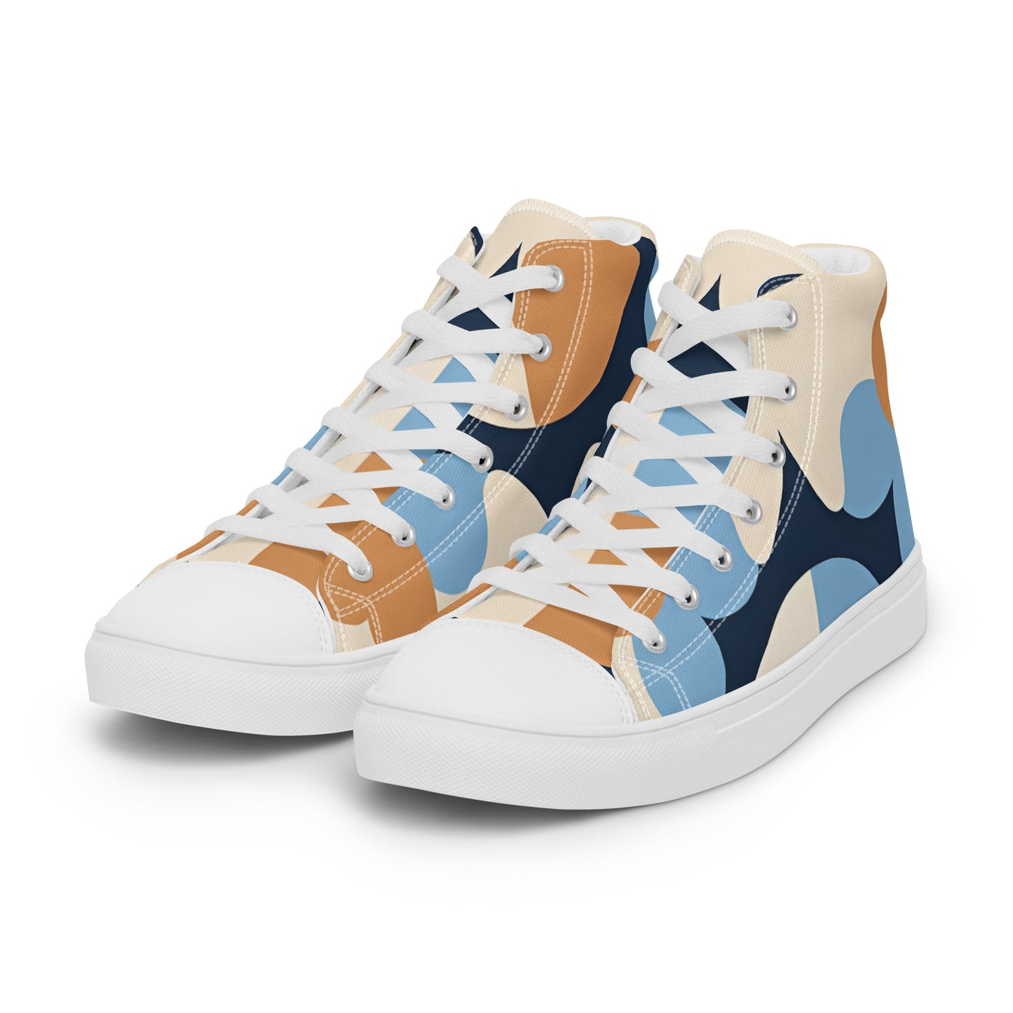 Men’s high top canvas shoes