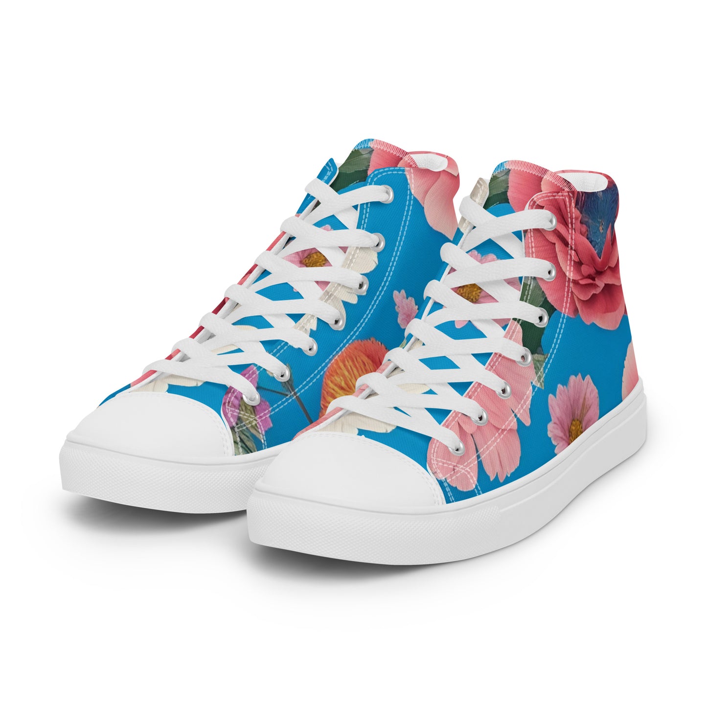 Men’s high top canvas shoes