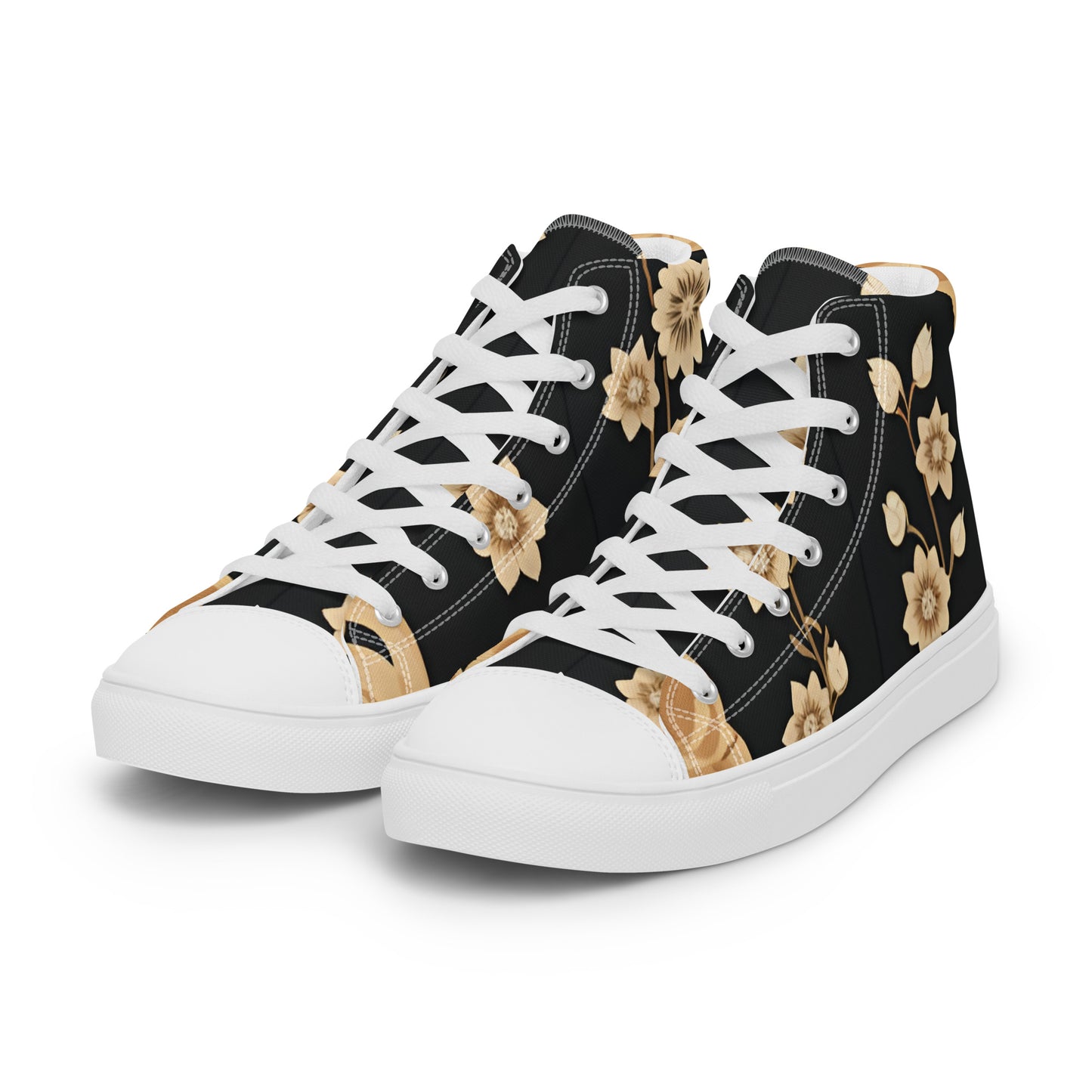 Men’s high top canvas shoes