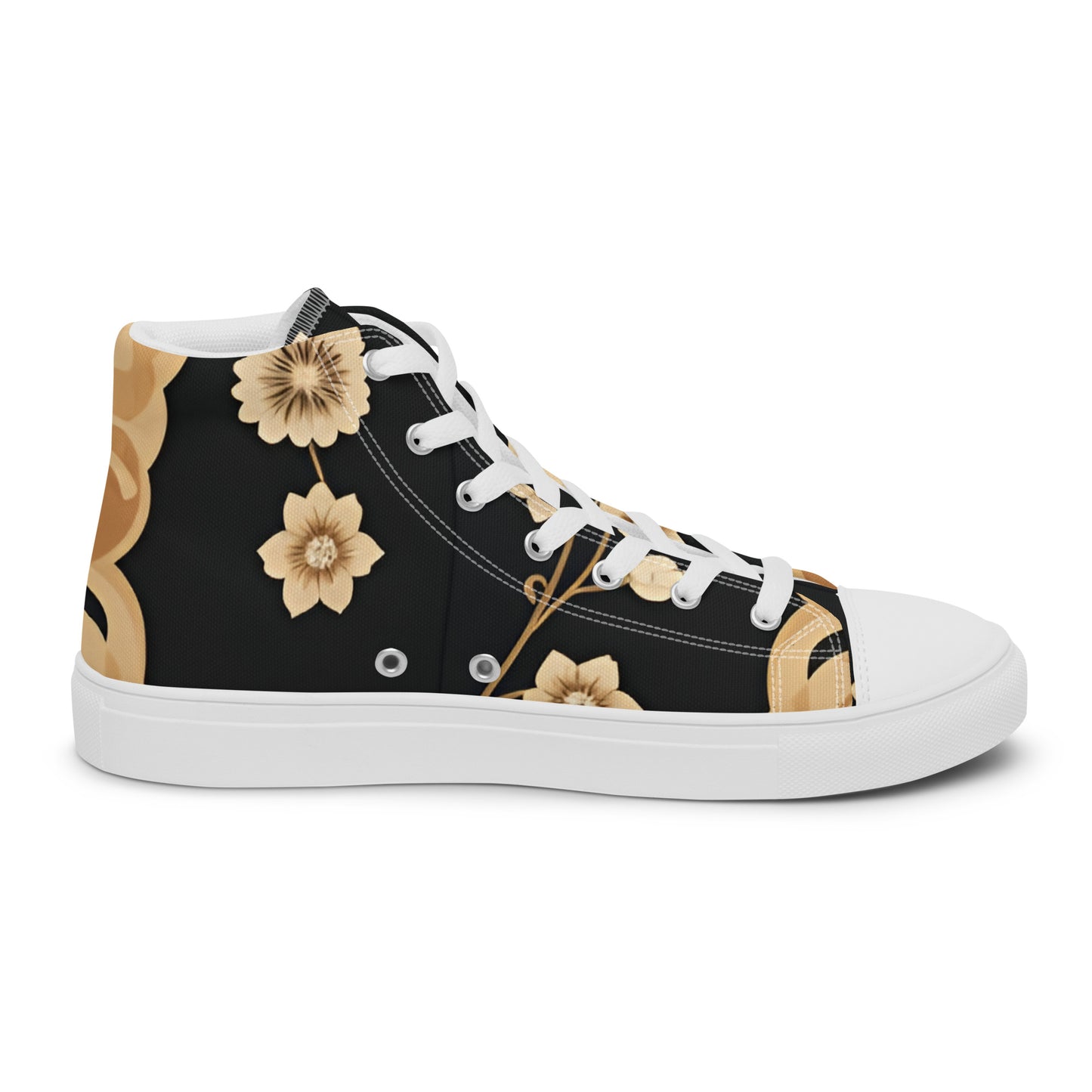 Men’s high top canvas shoes