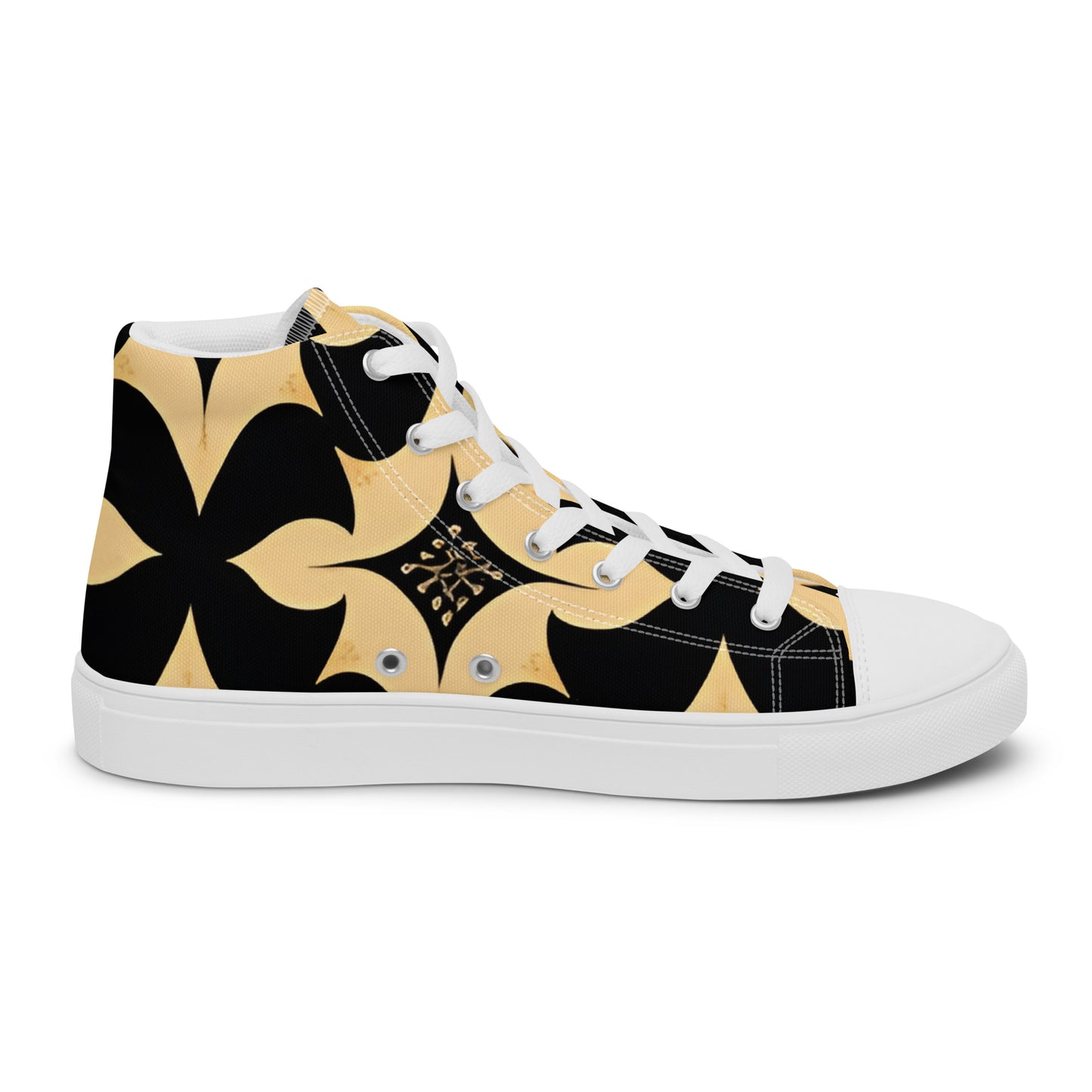 Men’s high top canvas shoes