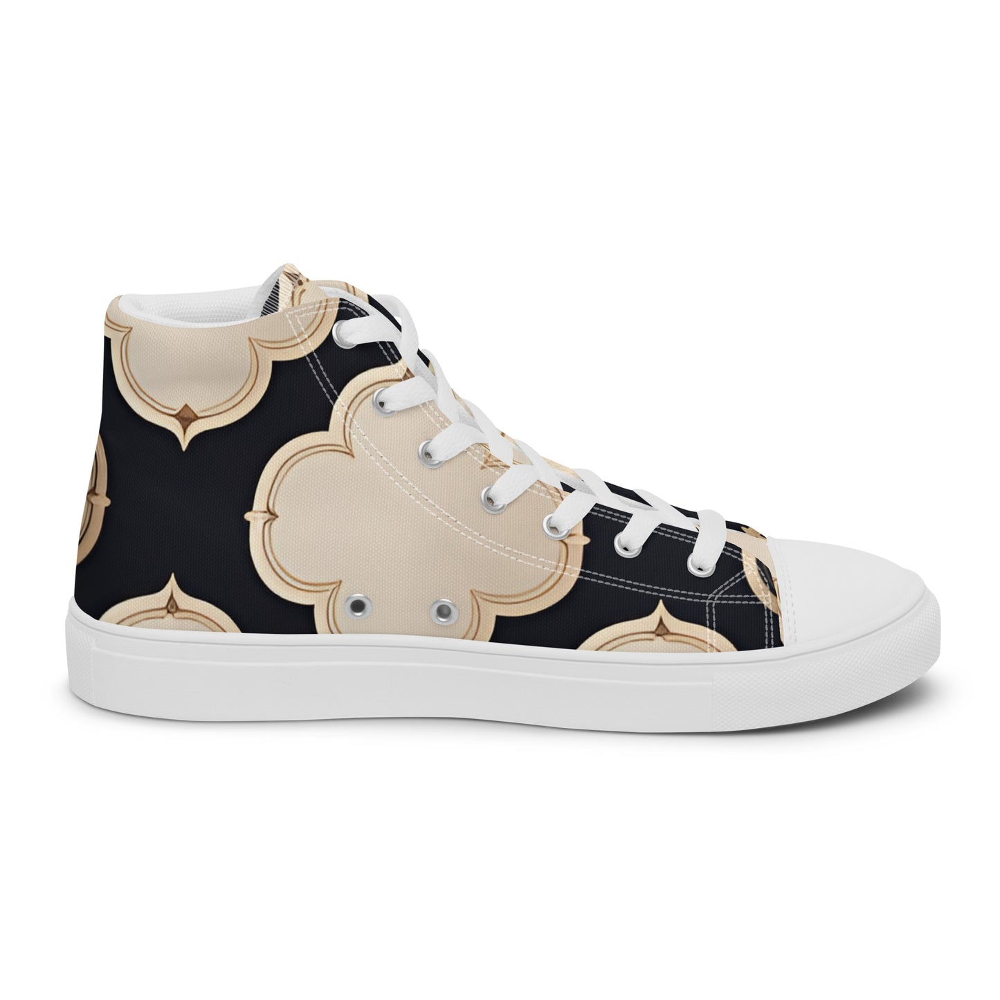 Men’s high top canvas shoes