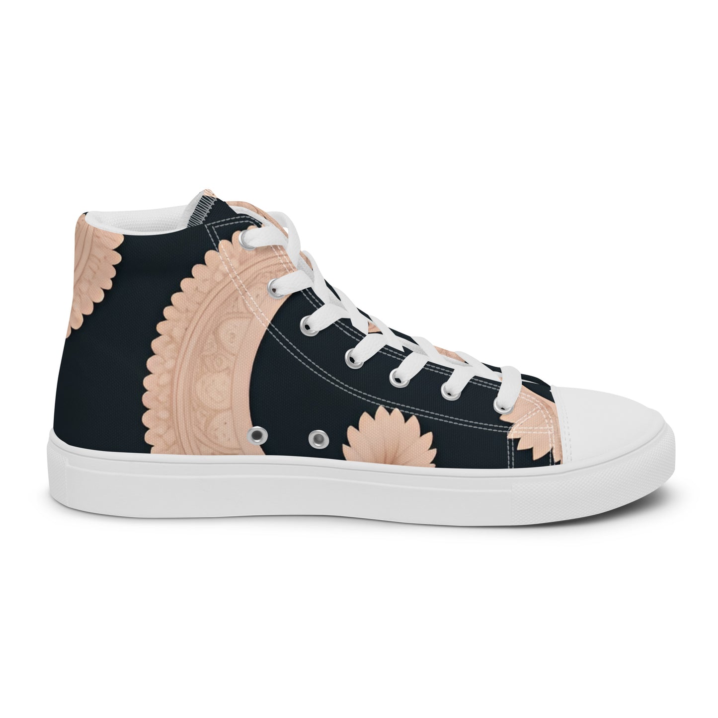 Men’s high top canvas shoes