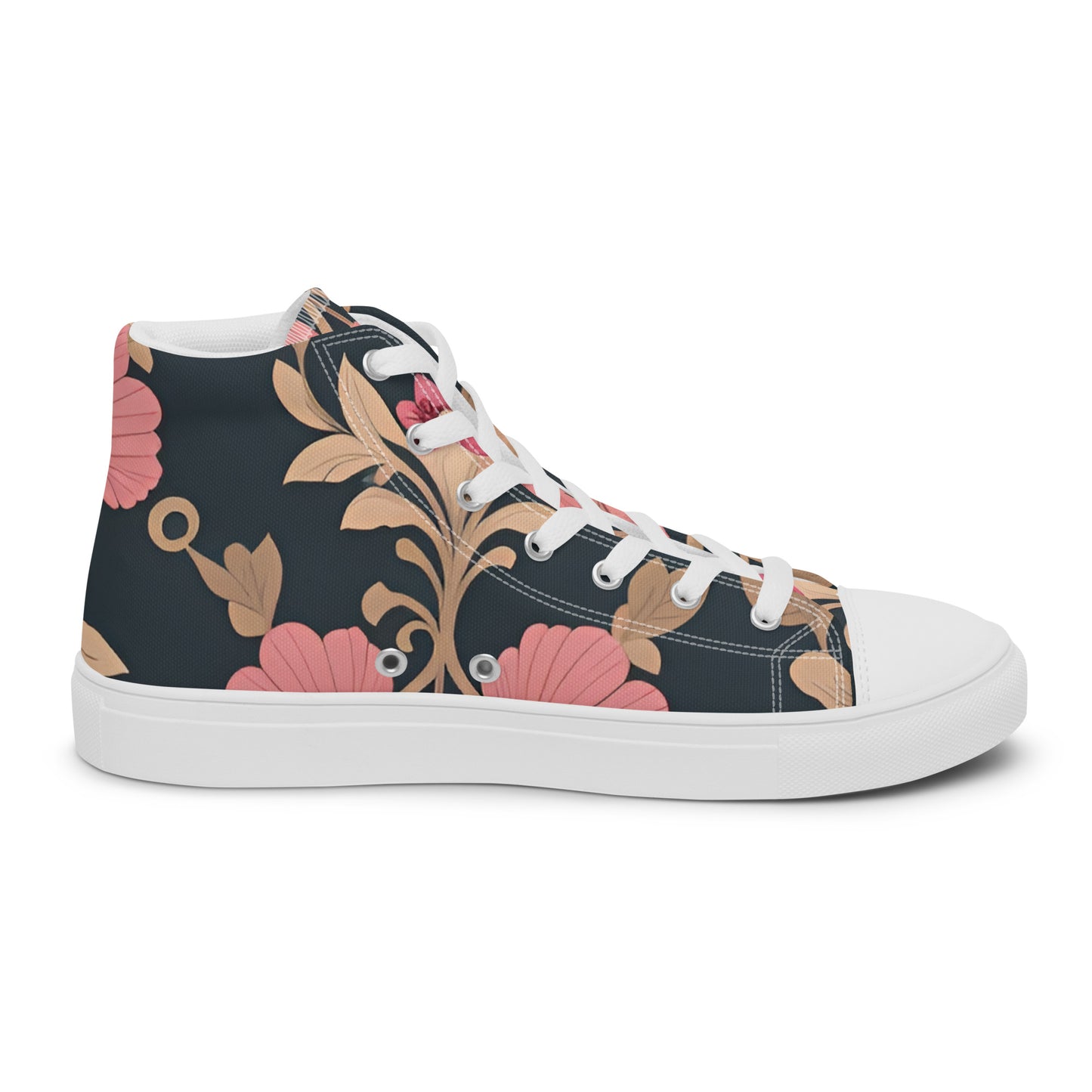 Men’s high top canvas shoes