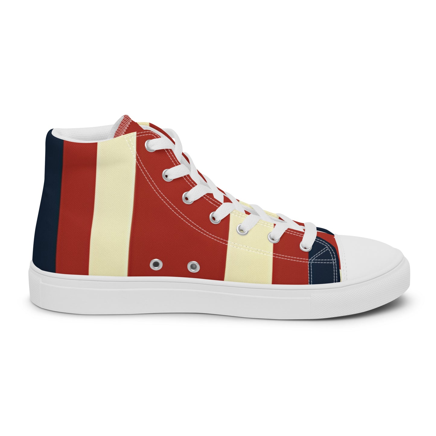 Men’s high top canvas shoes