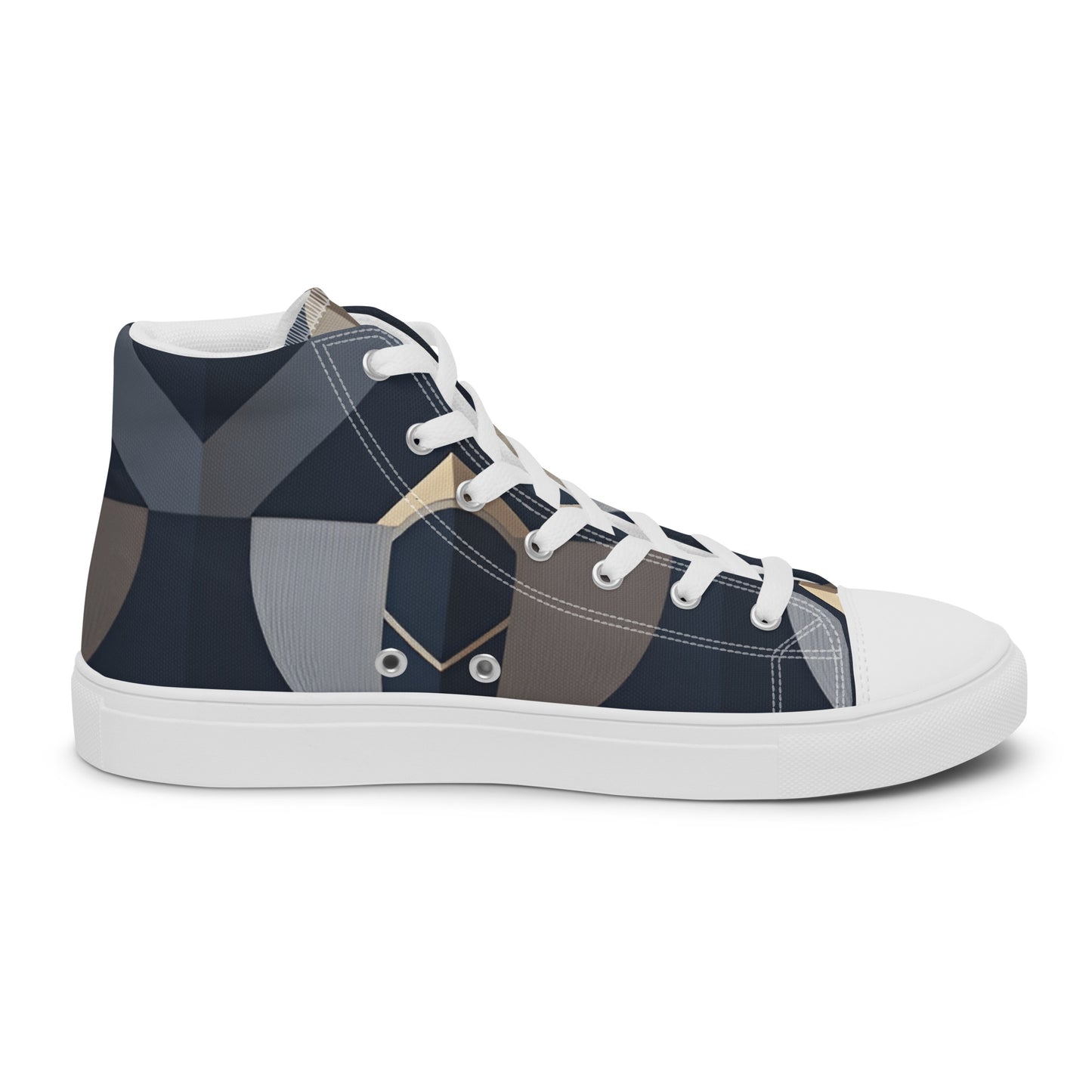 Men’s high top canvas shoes