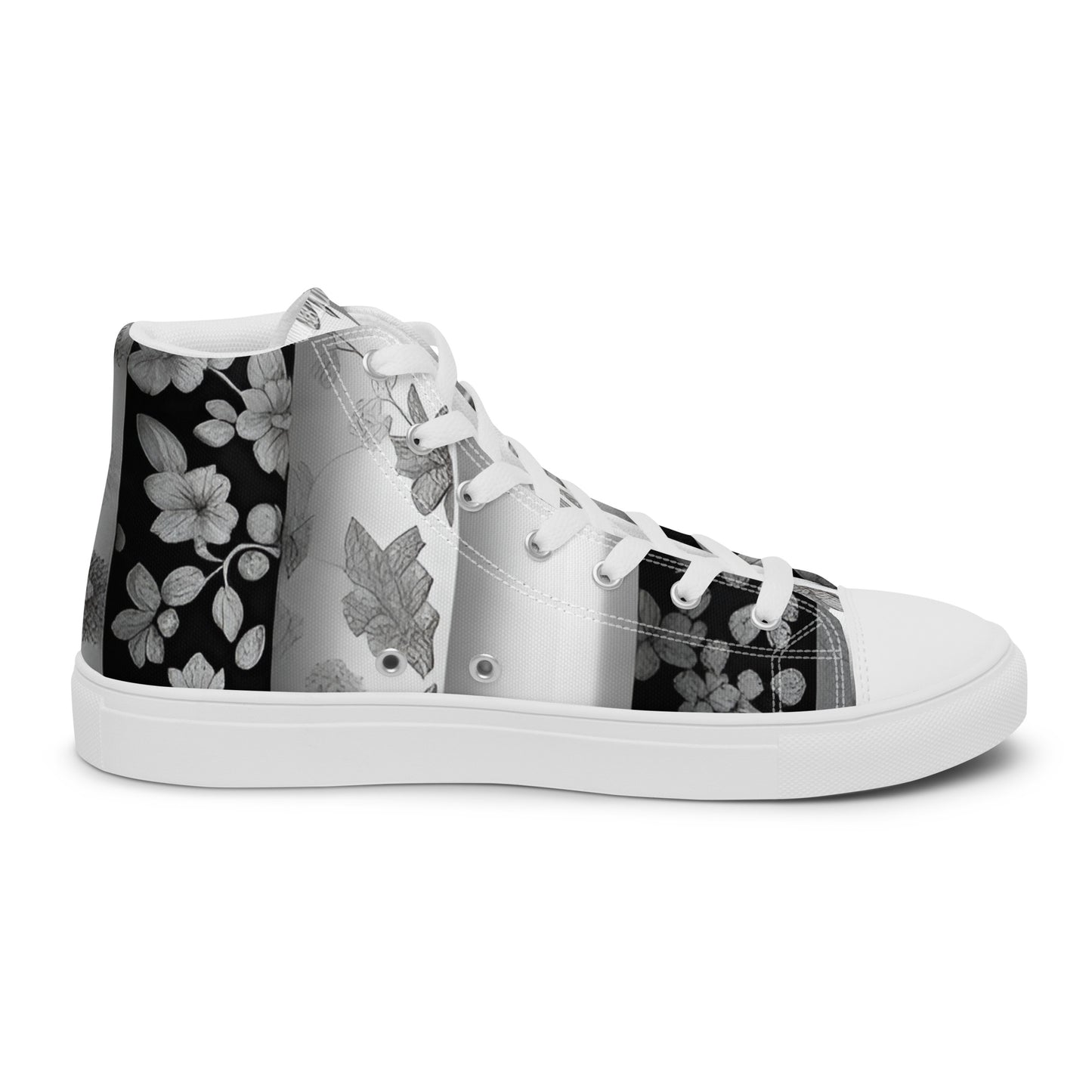 Men’s high top canvas shoes