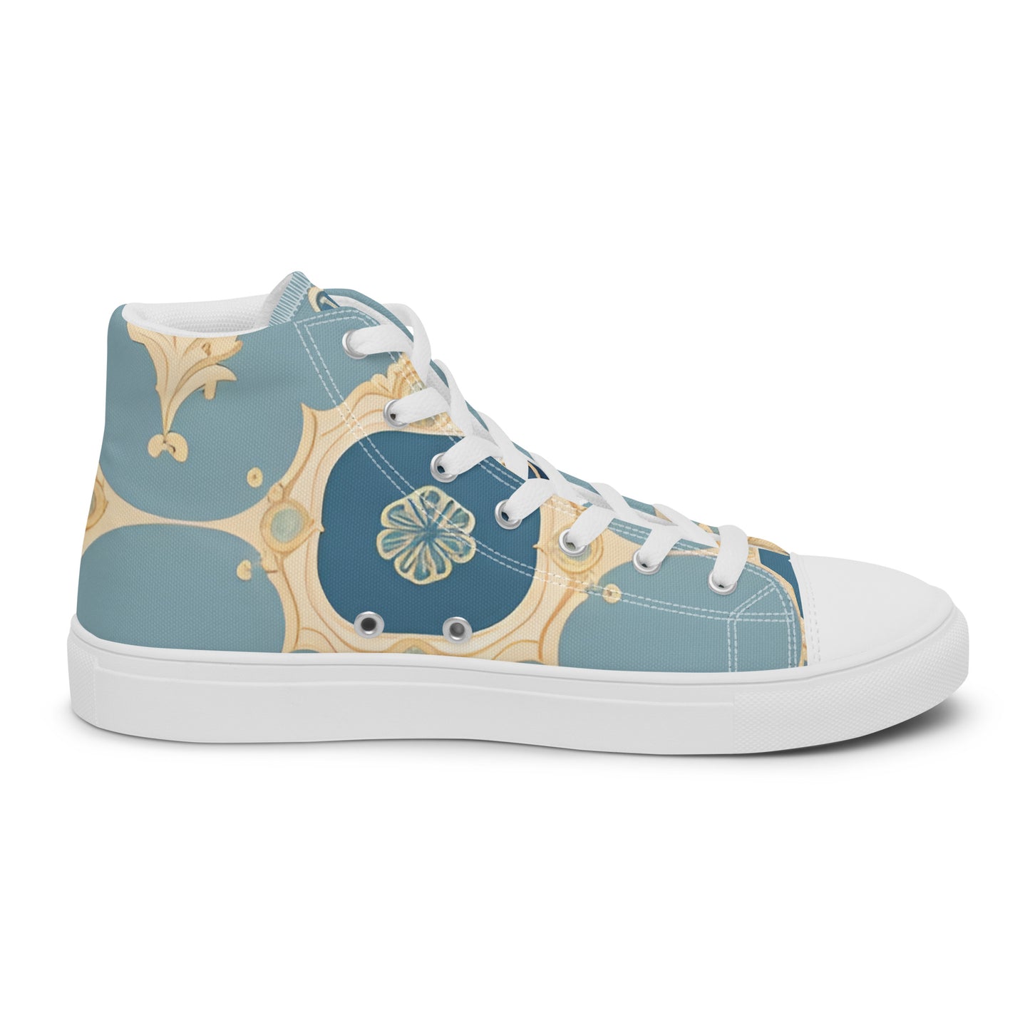 Men’s high top canvas shoes