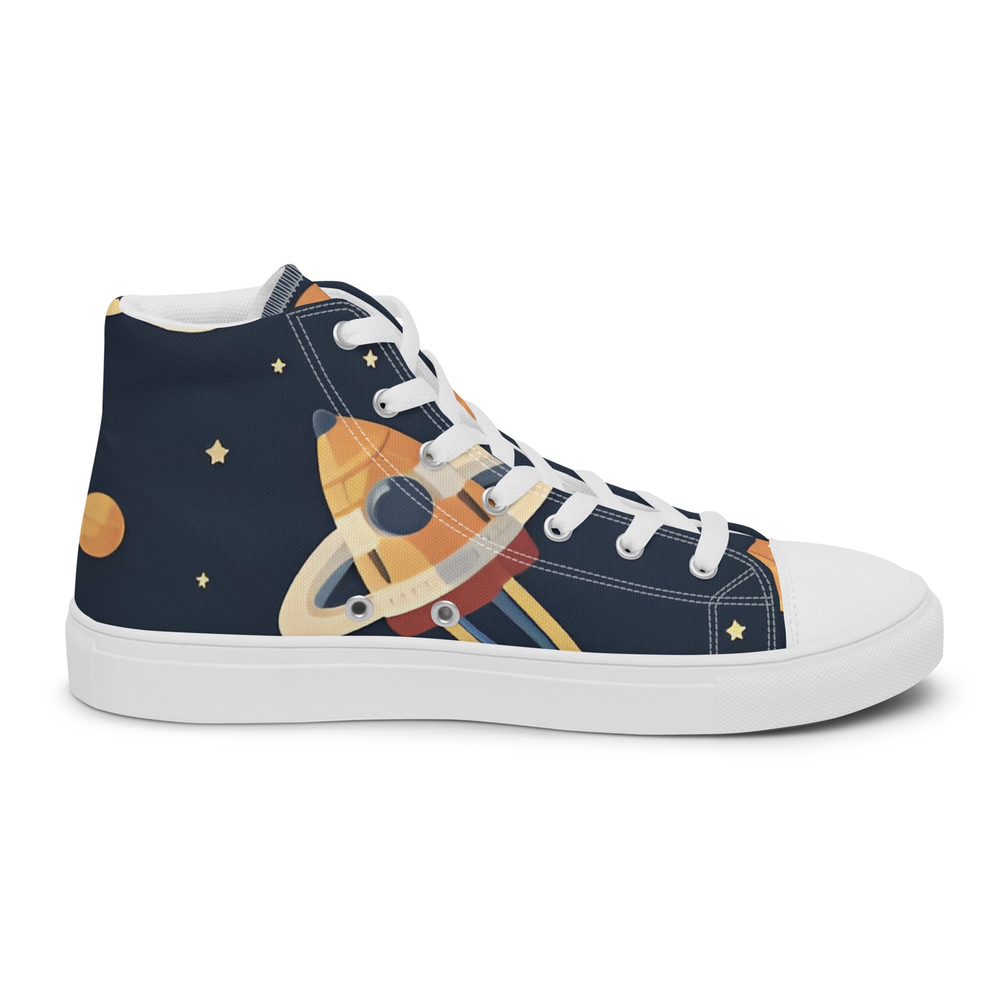 Men’s high top canvas shoes