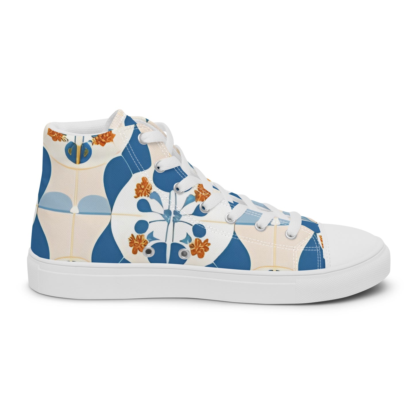 Men’s high top canvas shoes